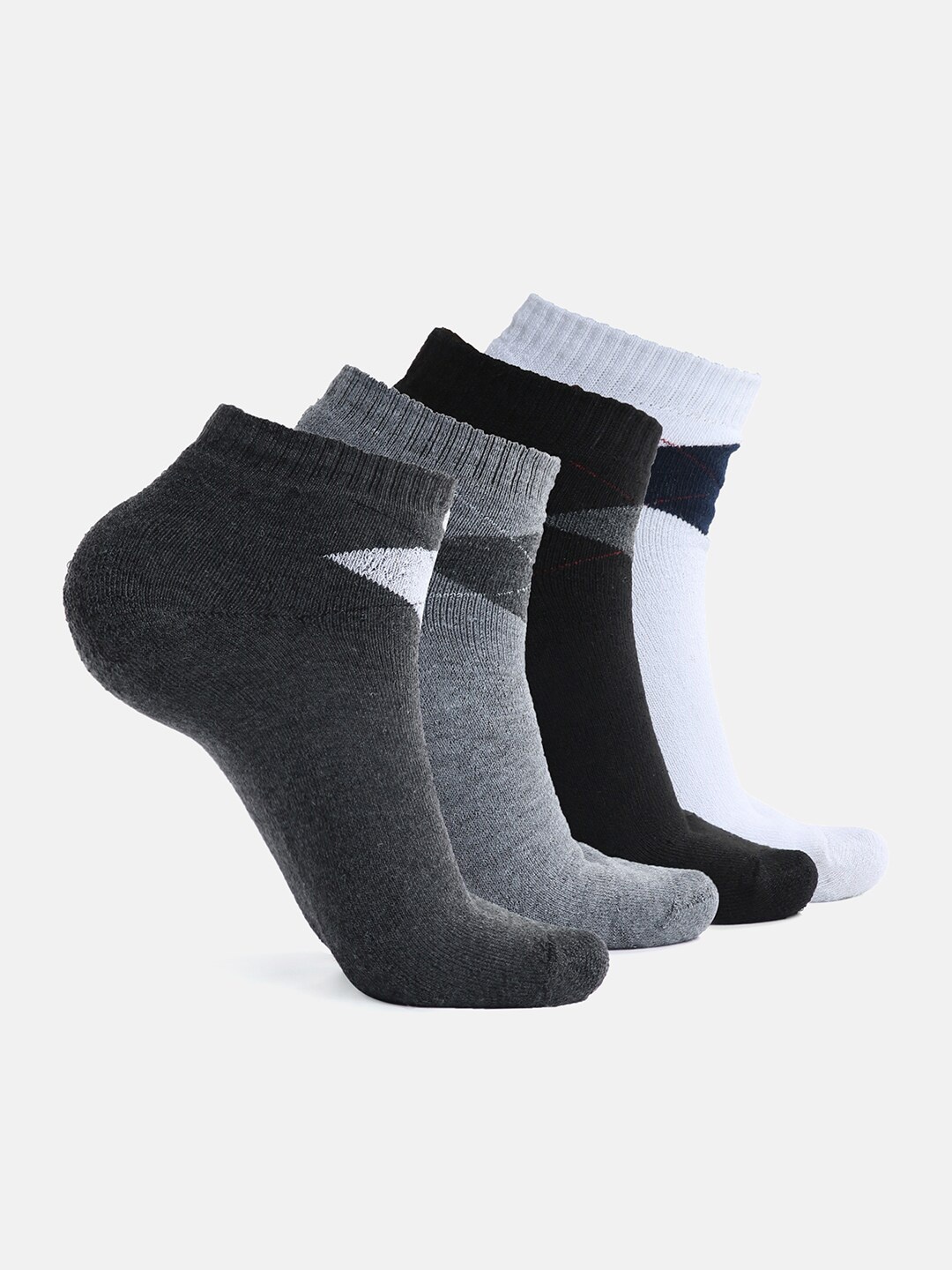 

Kolor Fusion Men Pack Of 5 Assorted Above Ankle-Length Socks