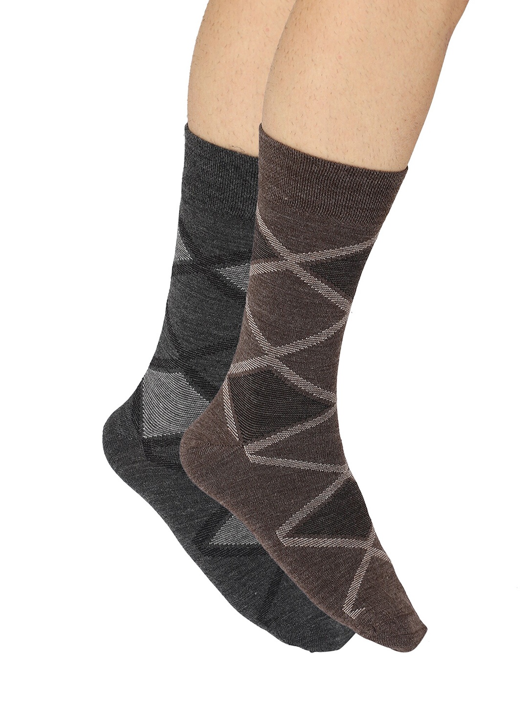 

Bodycare Men Pack Of 2 Assorted Cotton Socks