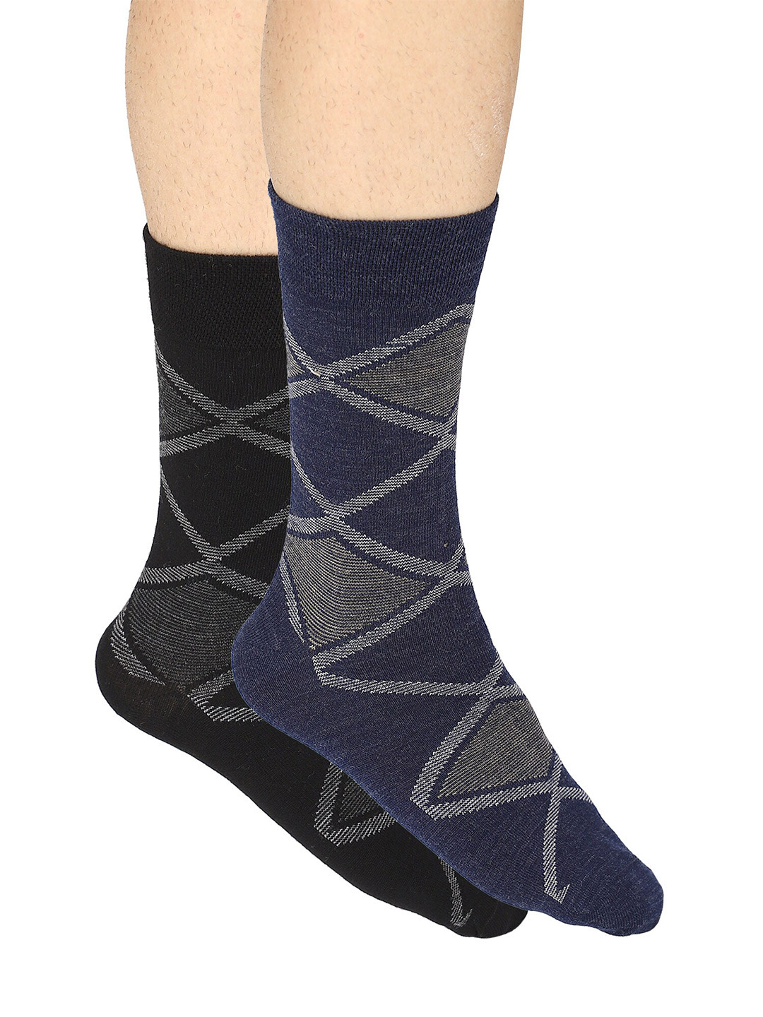 

Bodycare Men Assorted Pack of 2 Socks