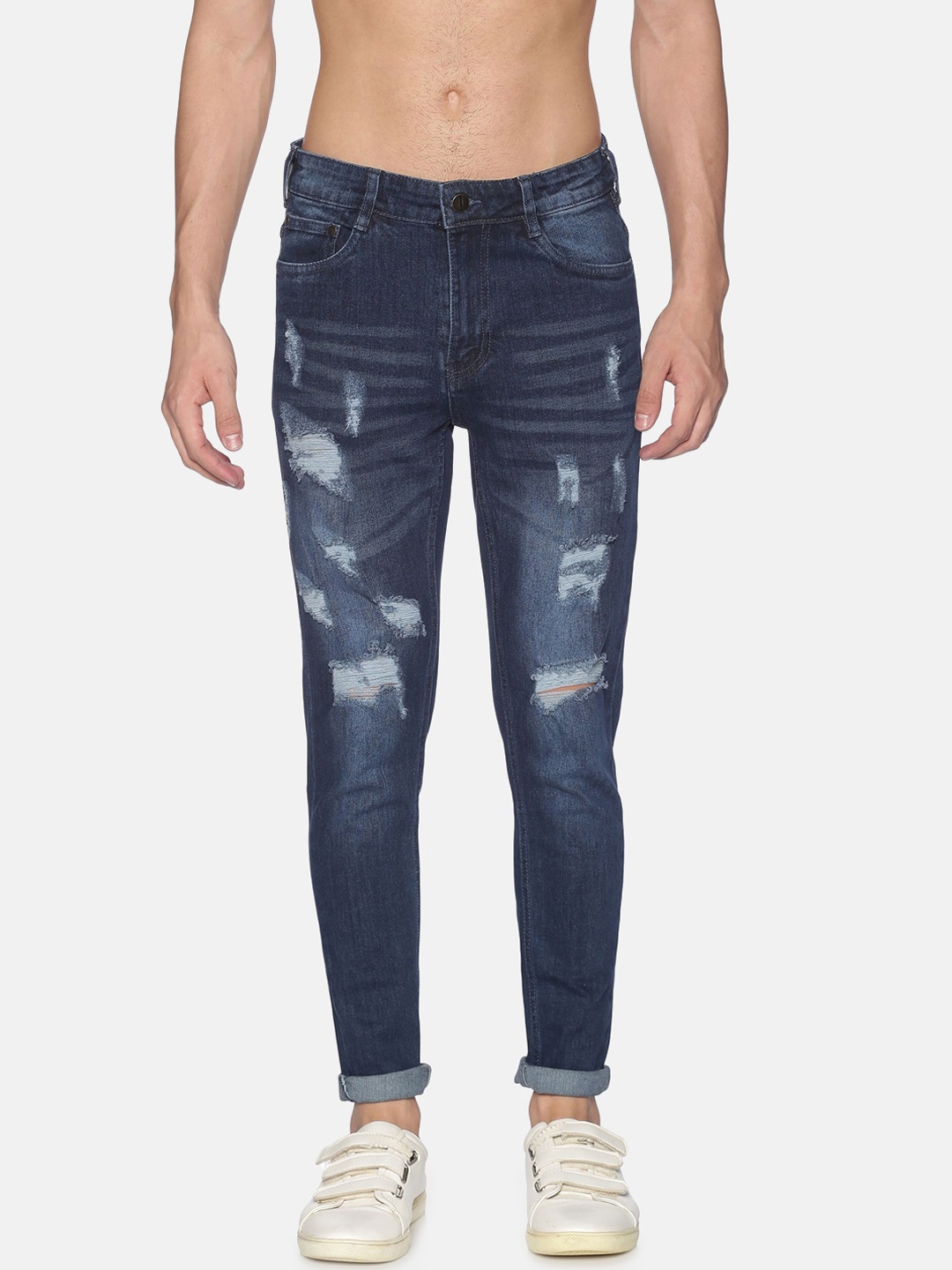 

IMPACKT Men Blue Slim Fit Light Fade Stretchable Jeans
