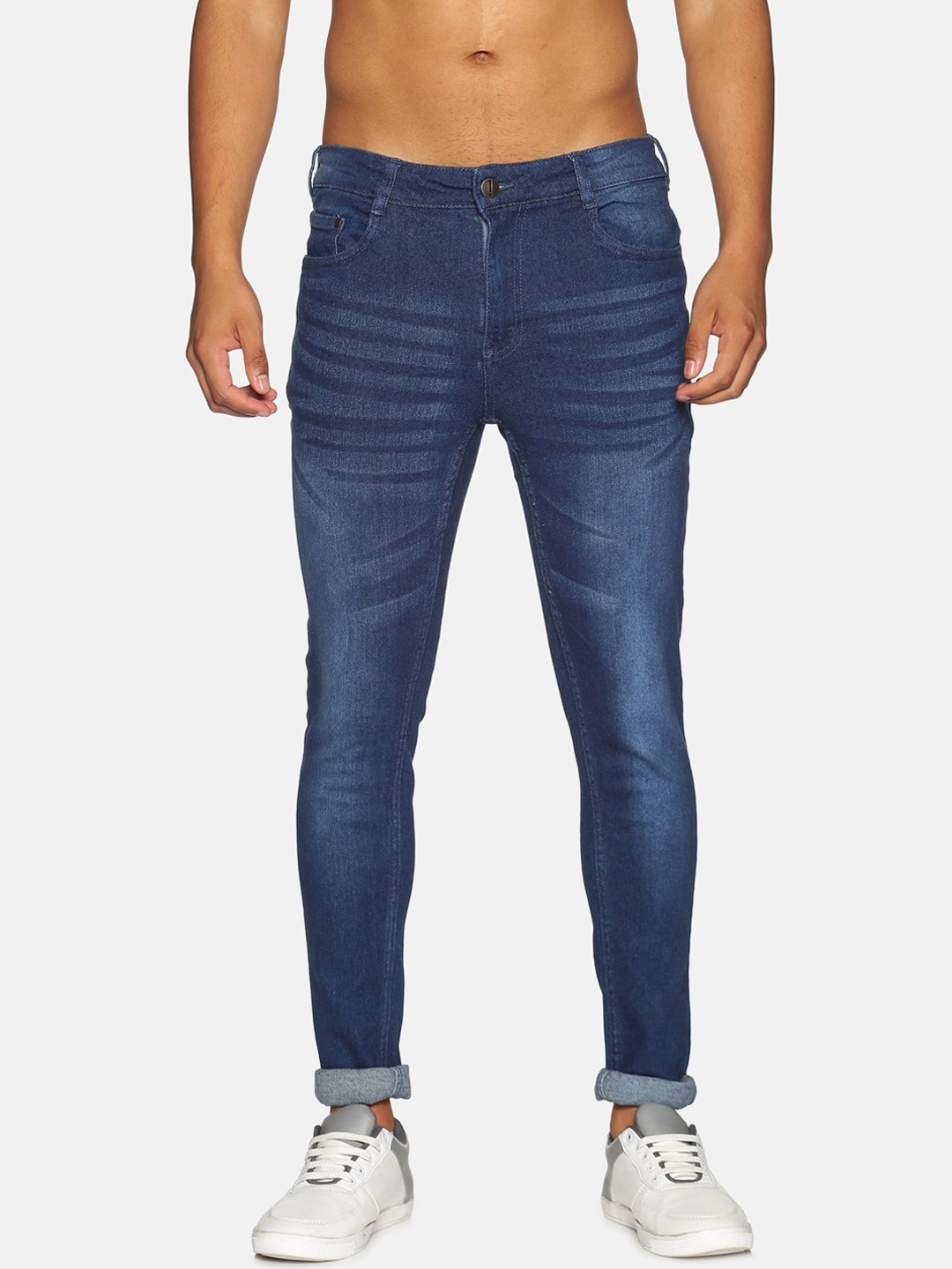 

IMPACKT Men Blue Slim Fit Light Fade Stretchable Jeans