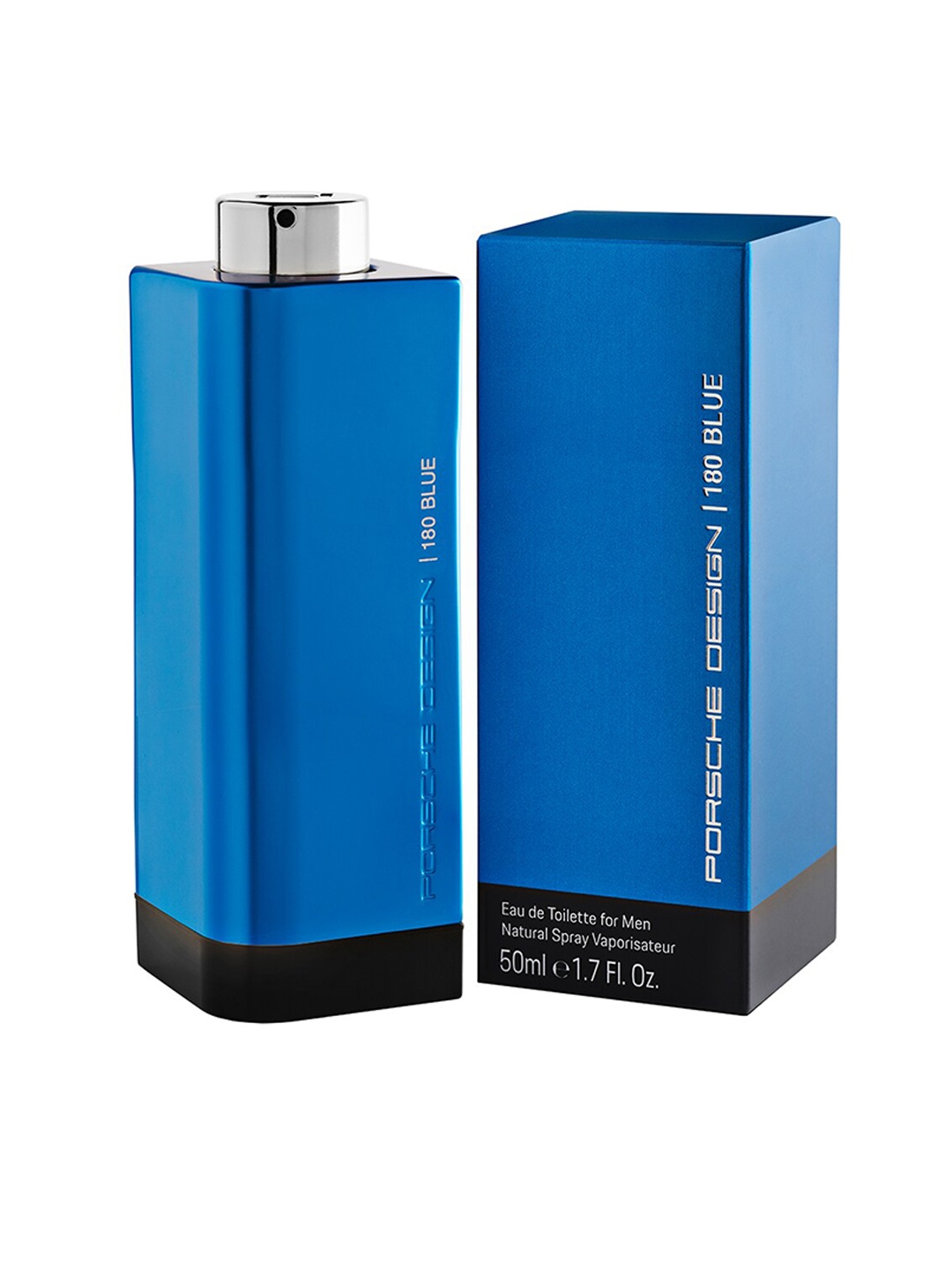 

Porsche Men 180 Blue Eau de Toilette Perfume-50ml, Transparent