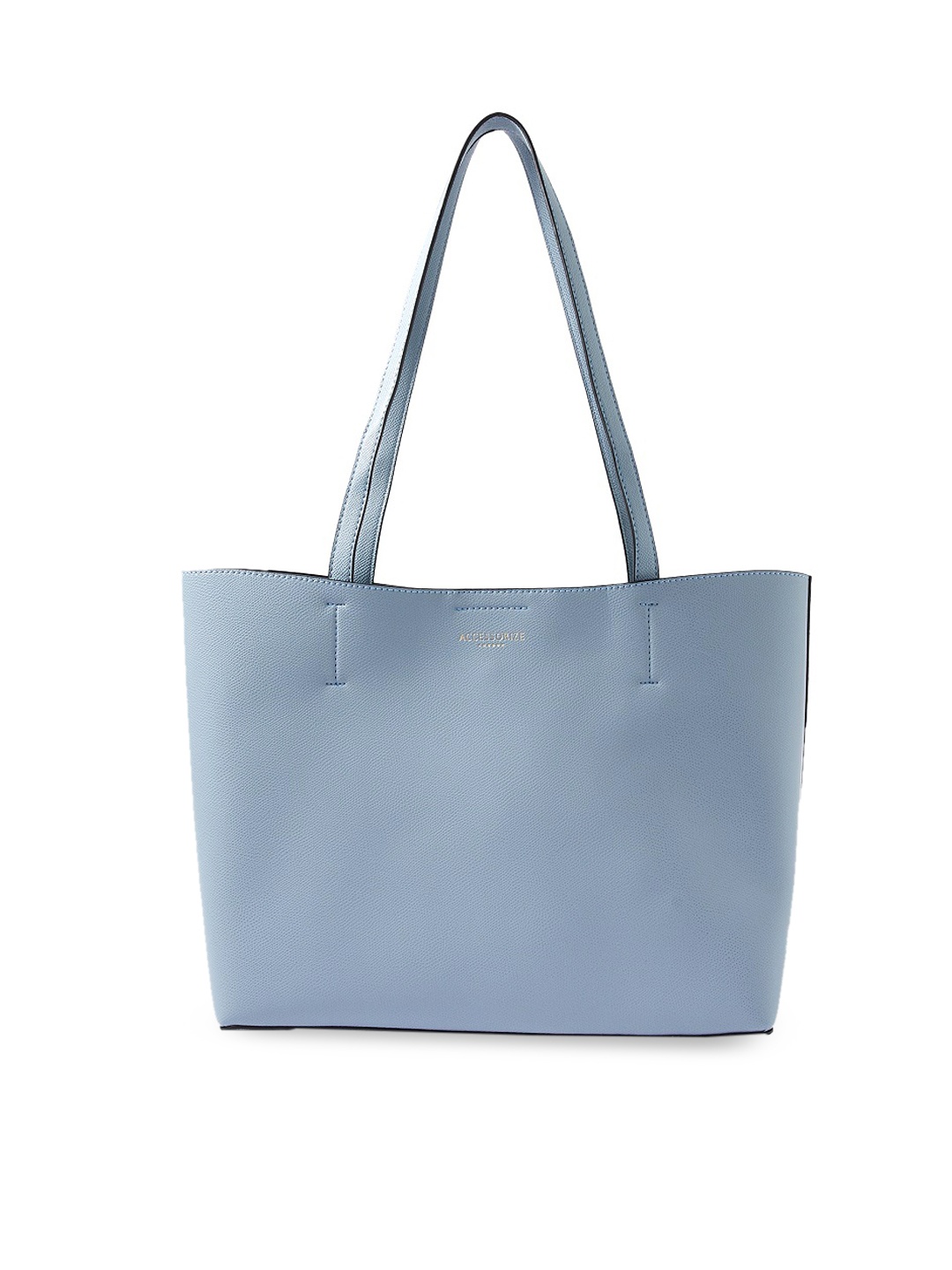 

Accessorize Blue Oversized Shopper Shoulder Bag with Tasselled