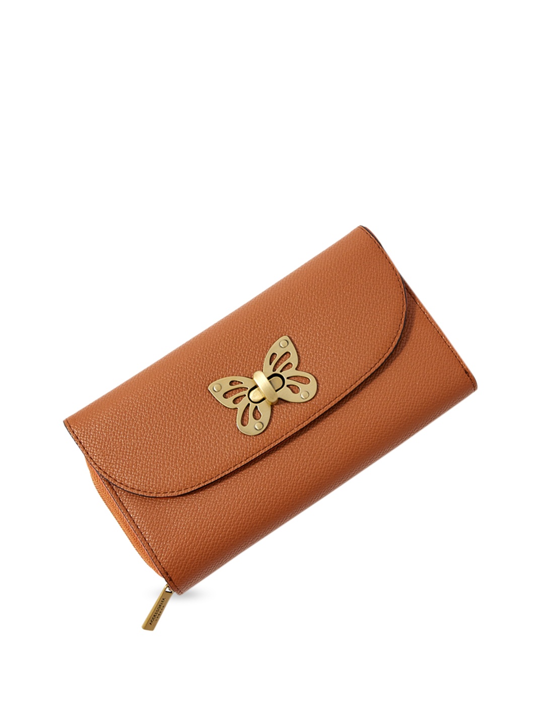 

Accessorize London Women Brown Zip Around Wallet