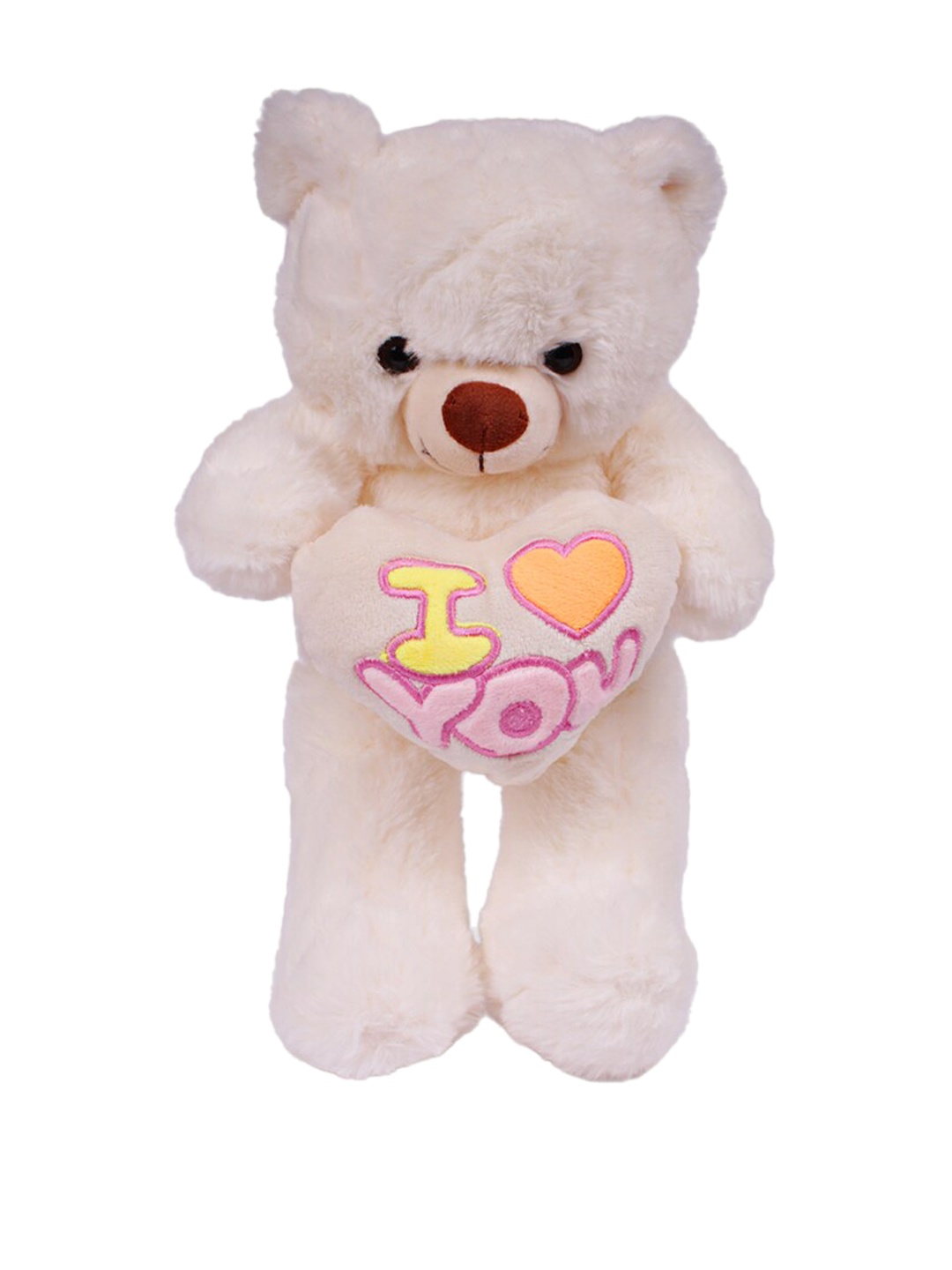 

DukieKooky Kids Cream Teddy Bear With Heart Soft Toy
