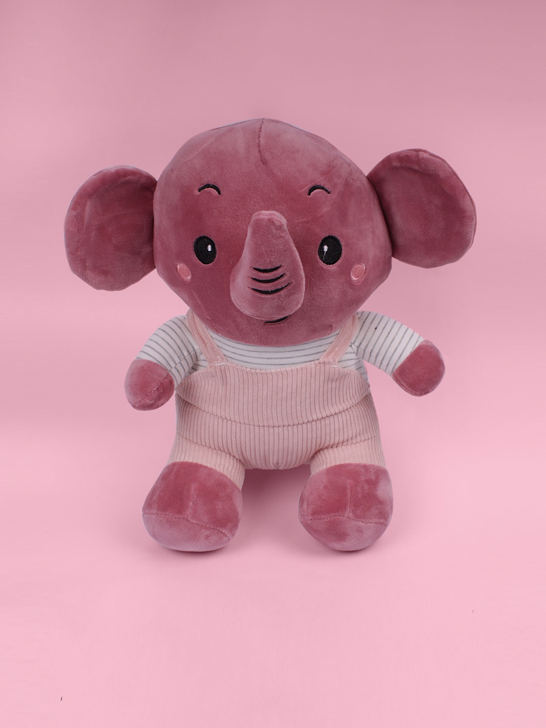 

DukieKooky Kids Multicolored Elephant Soft Toy, Multi