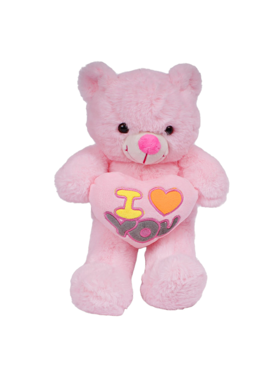 

DukieKooky Kids Pink Teddy Bear With Heart Soft Toy