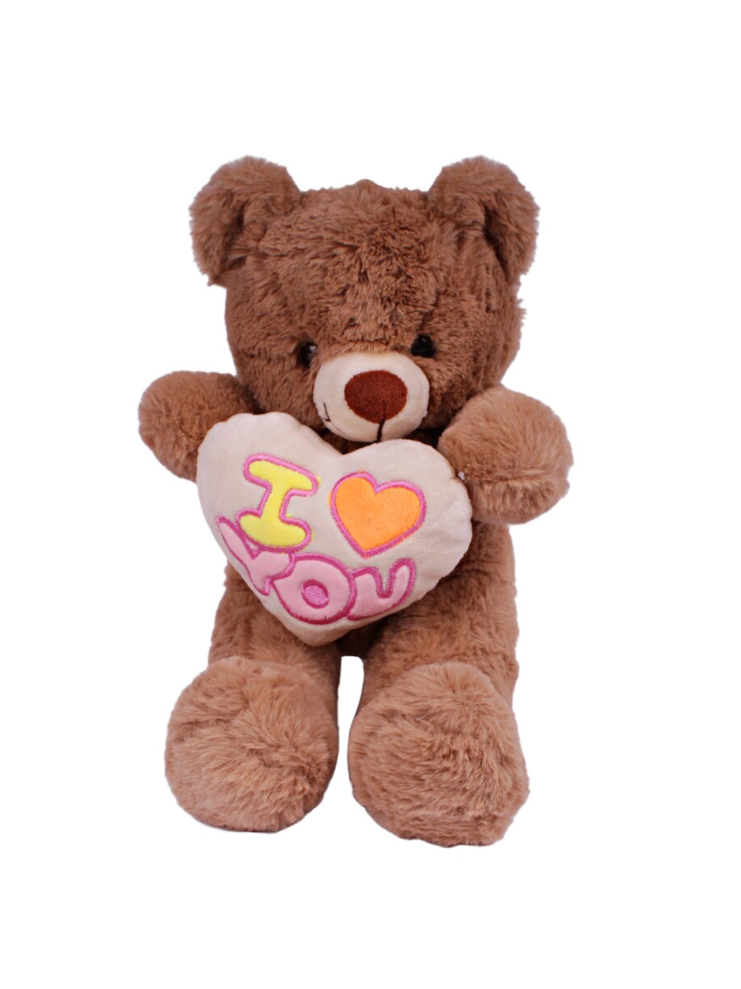 

DukieKooky Kids Brown & Pink Teddy Bear With Heart Soft Toy