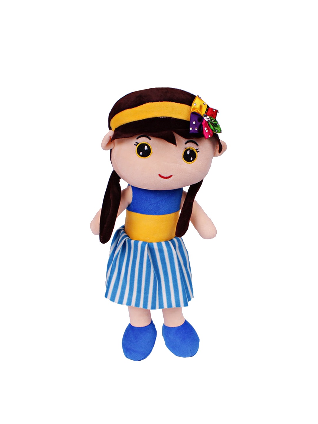 

DukieKooky Kids Blue & Yellow Soft Toy Doll