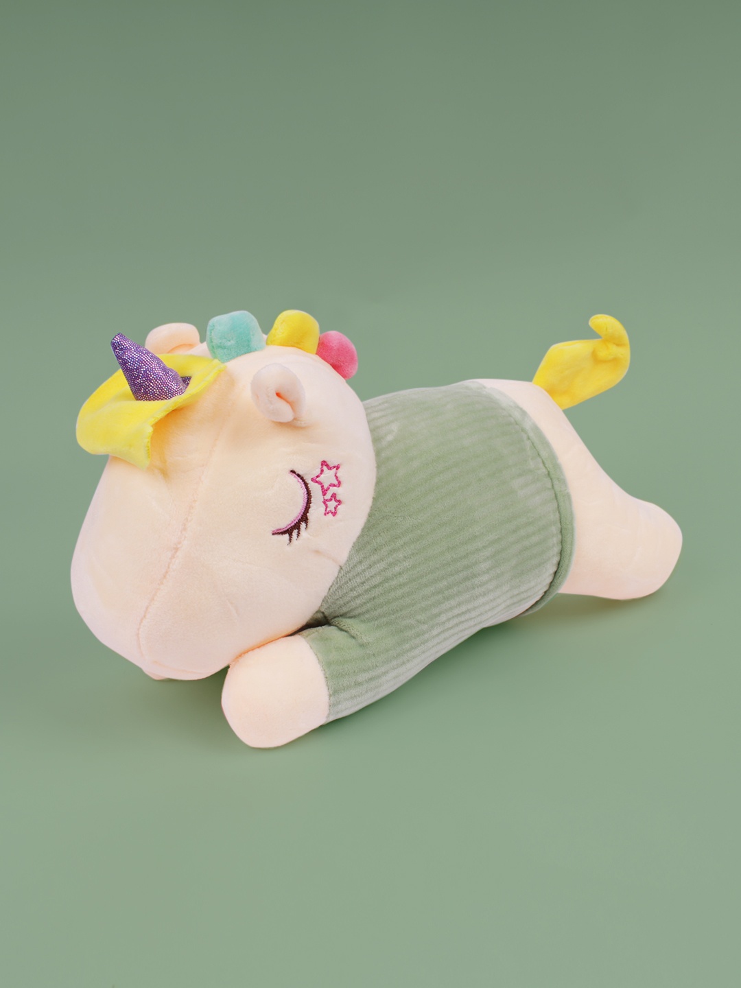 

DukieKooky Kids Green & Cream Cute Sleeping Unicorn