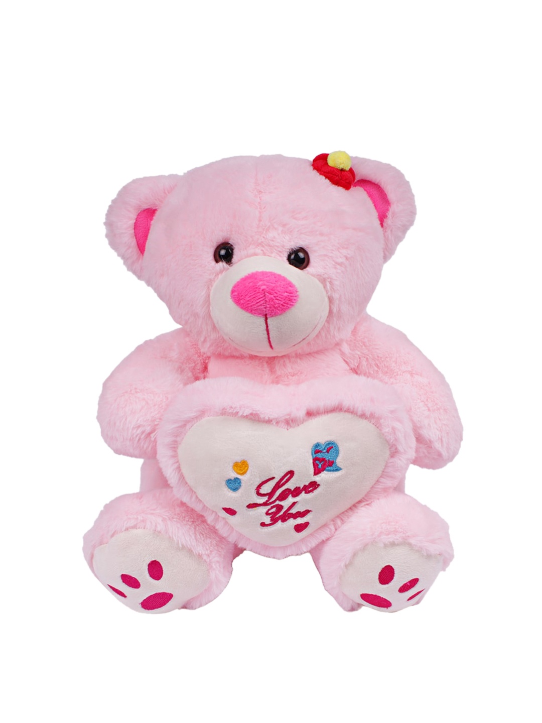 

DukieKooky Kids Pink Teddy Bear with Heart