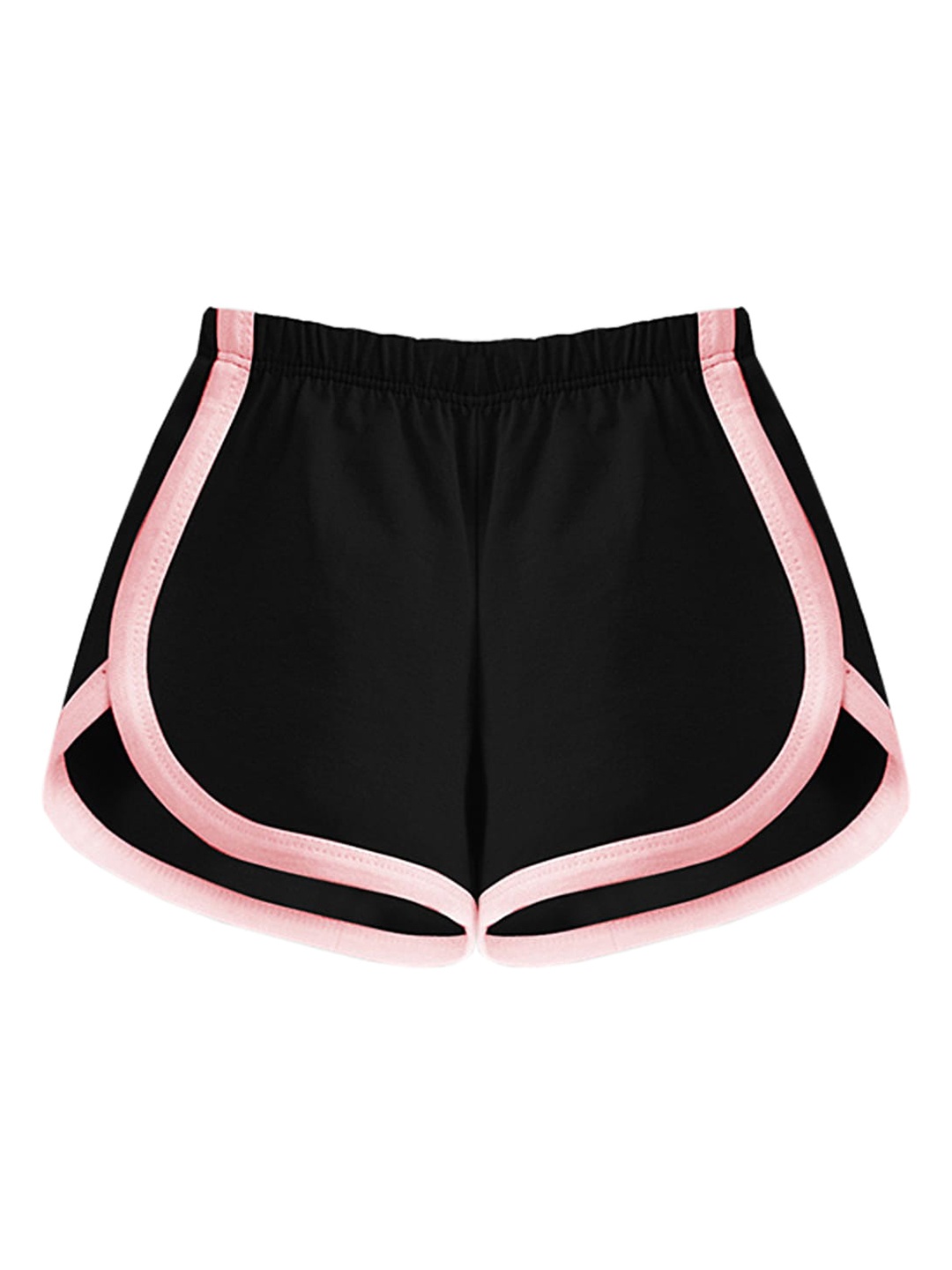 

A.T.U.N. Girls Black Pure Cotton Shorts