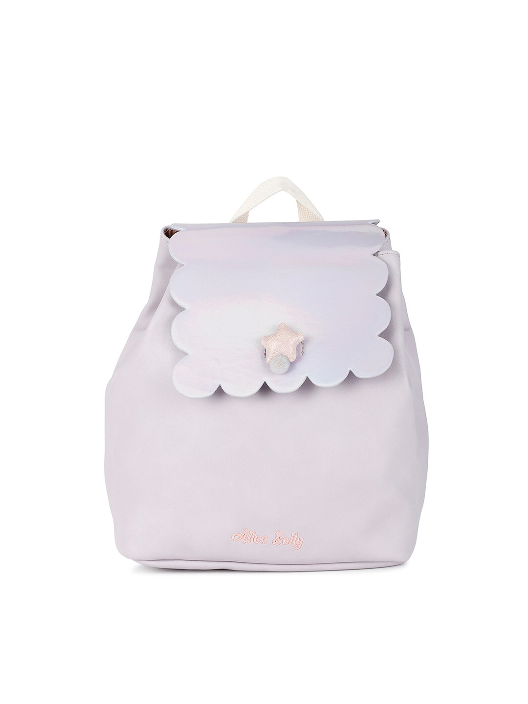 

Allen Solly Junior Girls Purple Solid Backpack