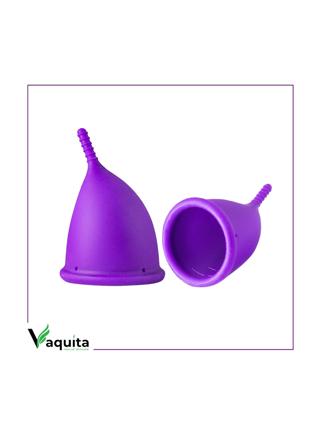 

VAQUITA Purple Menstrual Cup- Large
