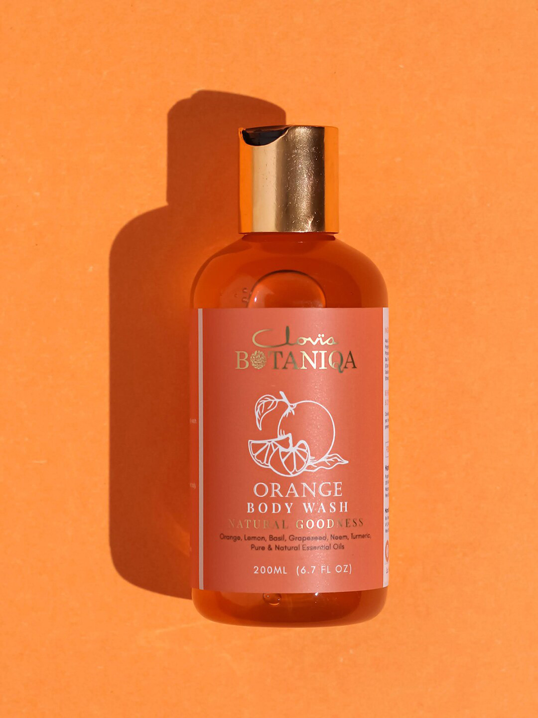 

Clovia BOTANIQA Women Orange Body Wash 200ml, Transparent