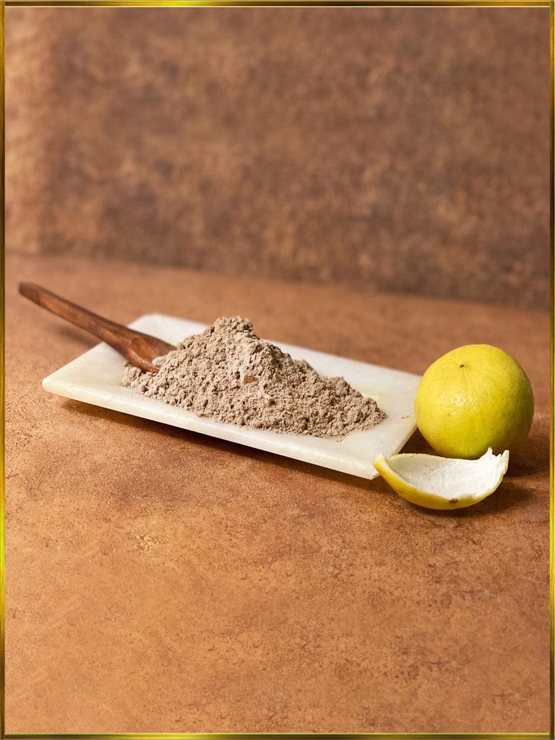 

MANA AYURVEDAM lemon Peel Powder, Beige