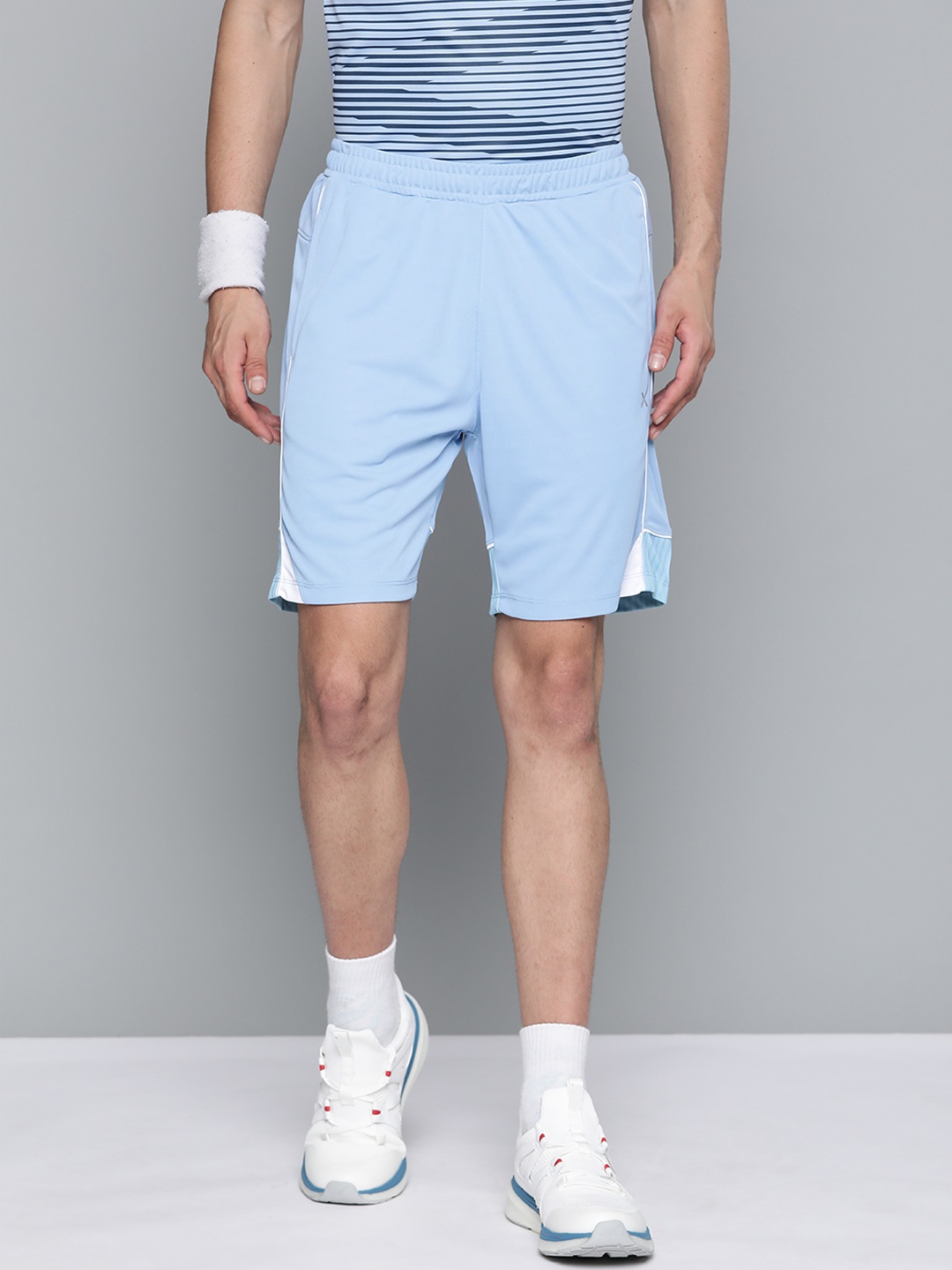 

HRX By Hrithik Roshan Racketsport Men Blue Fod Rapid-Dry Shorts