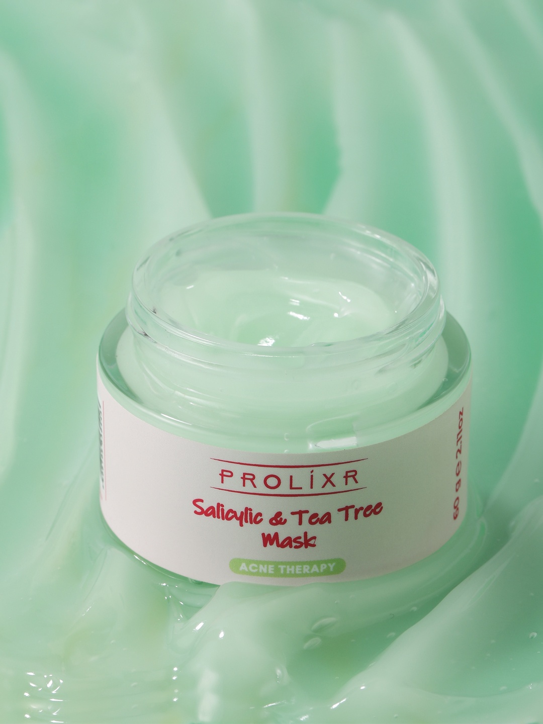 

PROLIXR Salicylic & Tea Tree Acne Therapy Face Mask to Treats Acne & Blemishes - 60 g, Pink