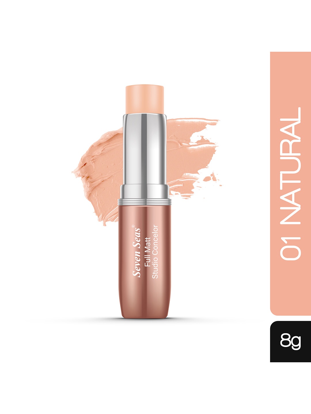 

Seven Seas Full Matte Studio Concealer - Natural, Cream