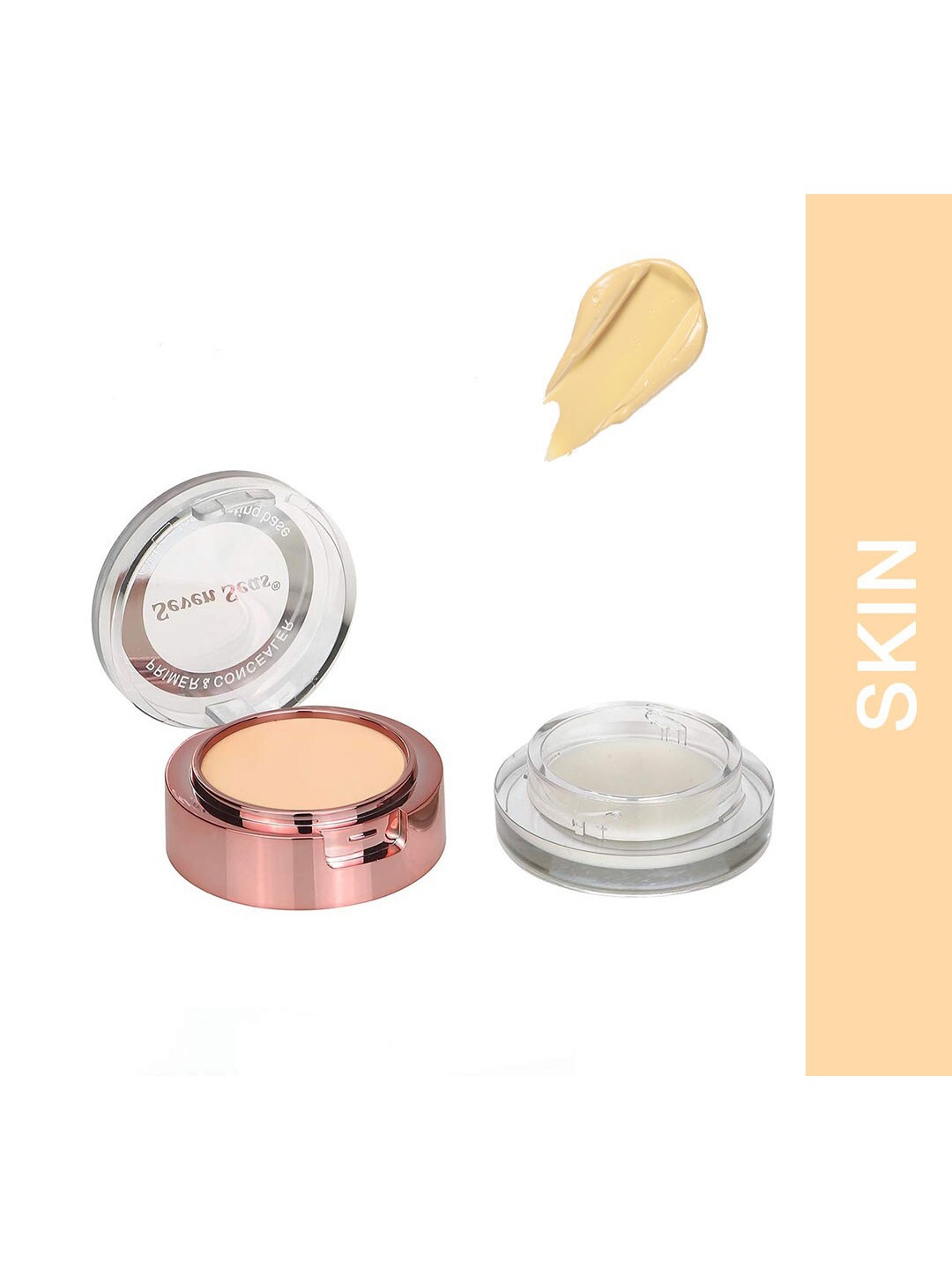 

Seven Seas Cream-Coloured 2 In 1 Concealer & Primer 10Ml