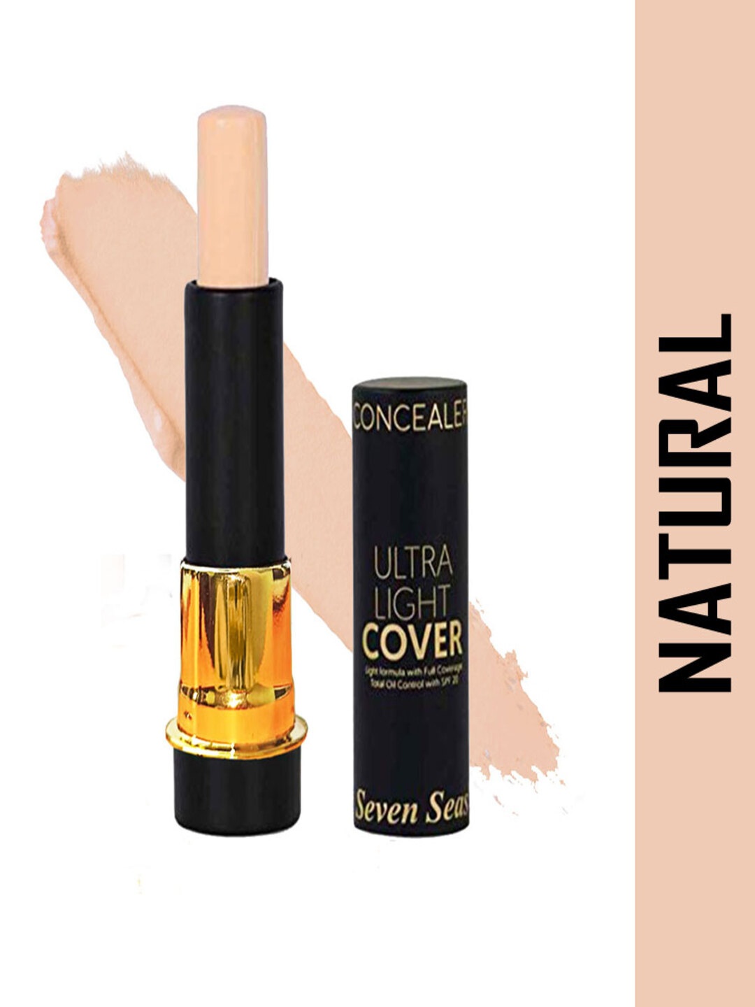 

Seven Seas Ultra Light Cover Concealer - Natural, Cream