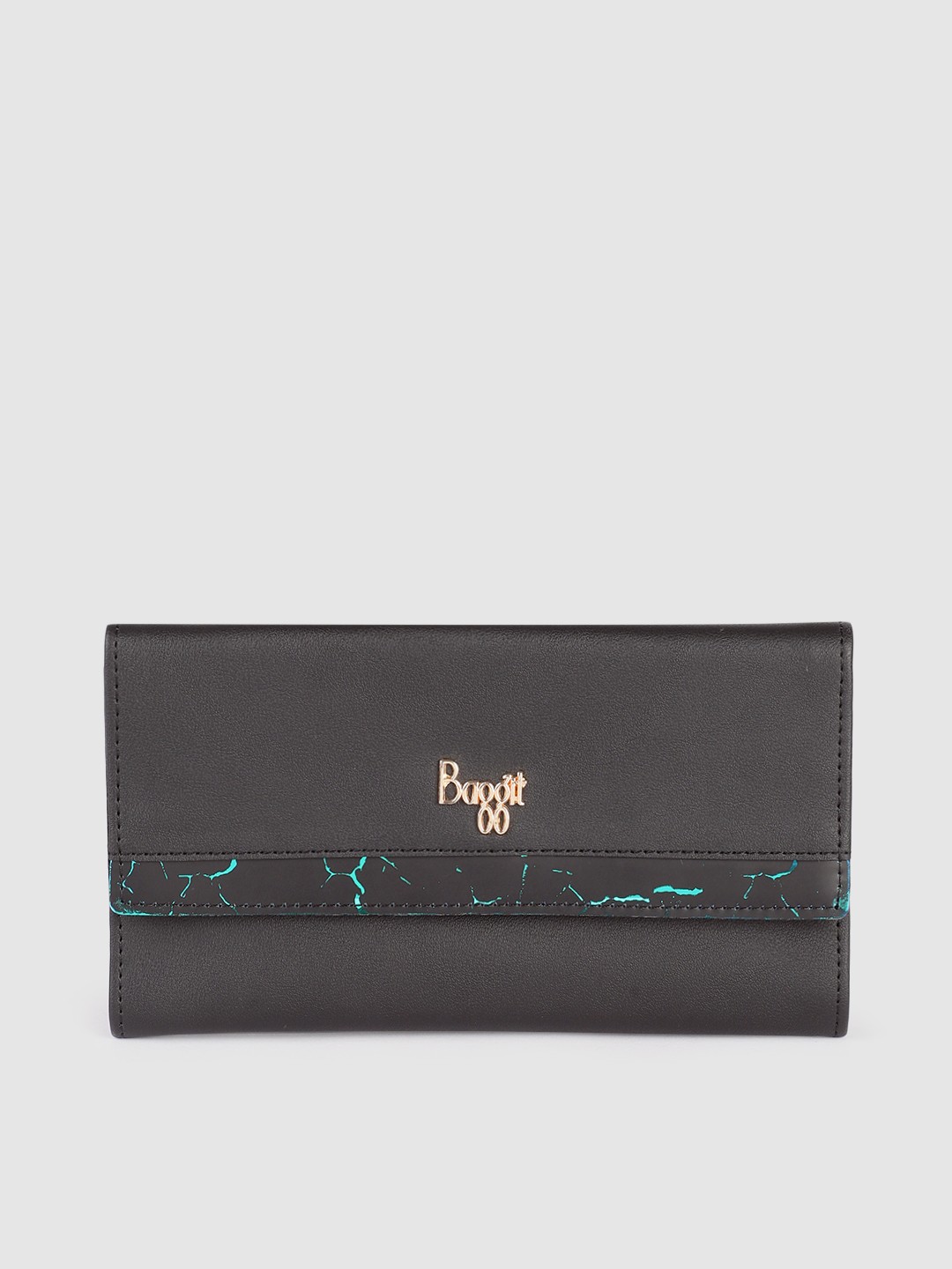 

Baggit Women Black Solid Envelope