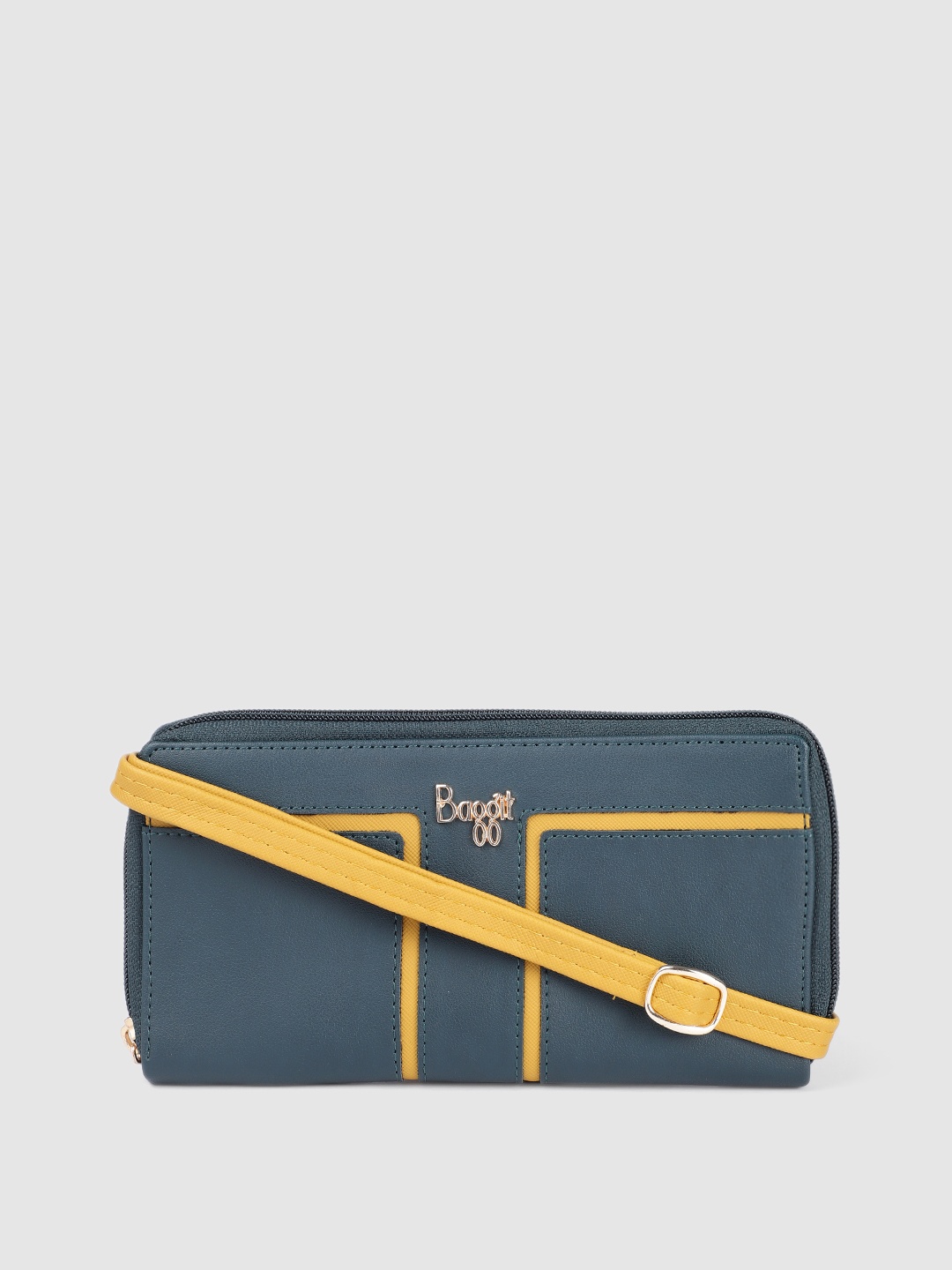 

Baggit Women Green Zip Around Wallet