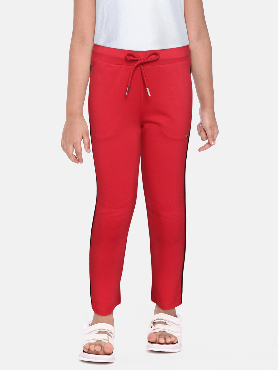 

Monte Carlo Girls Red Solid Track Pants