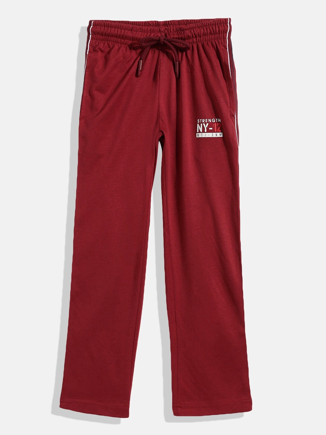 

Monte Carlo Boys Maroon Printed Detail Track Pants