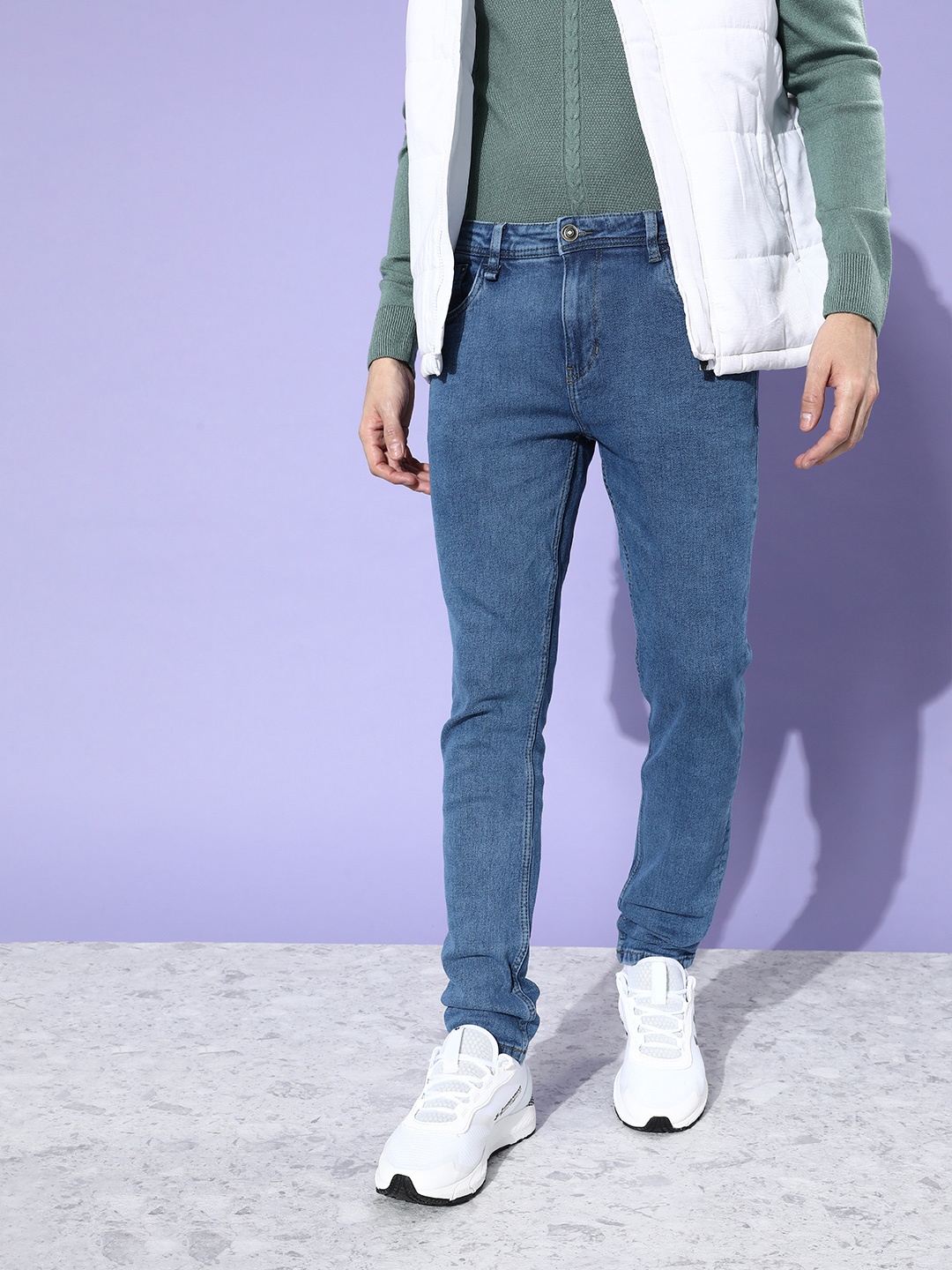 

The Roadster Lifestyle Co. Men Blue Skinny Fit Stretchable Jeans