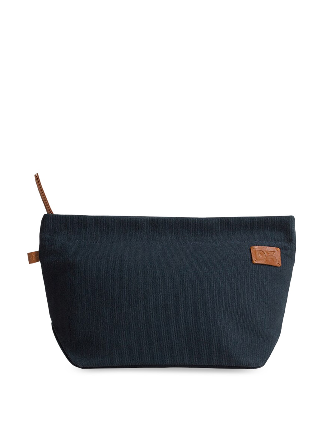 

DailyObjects Navy Blue Solid Travel Pouch