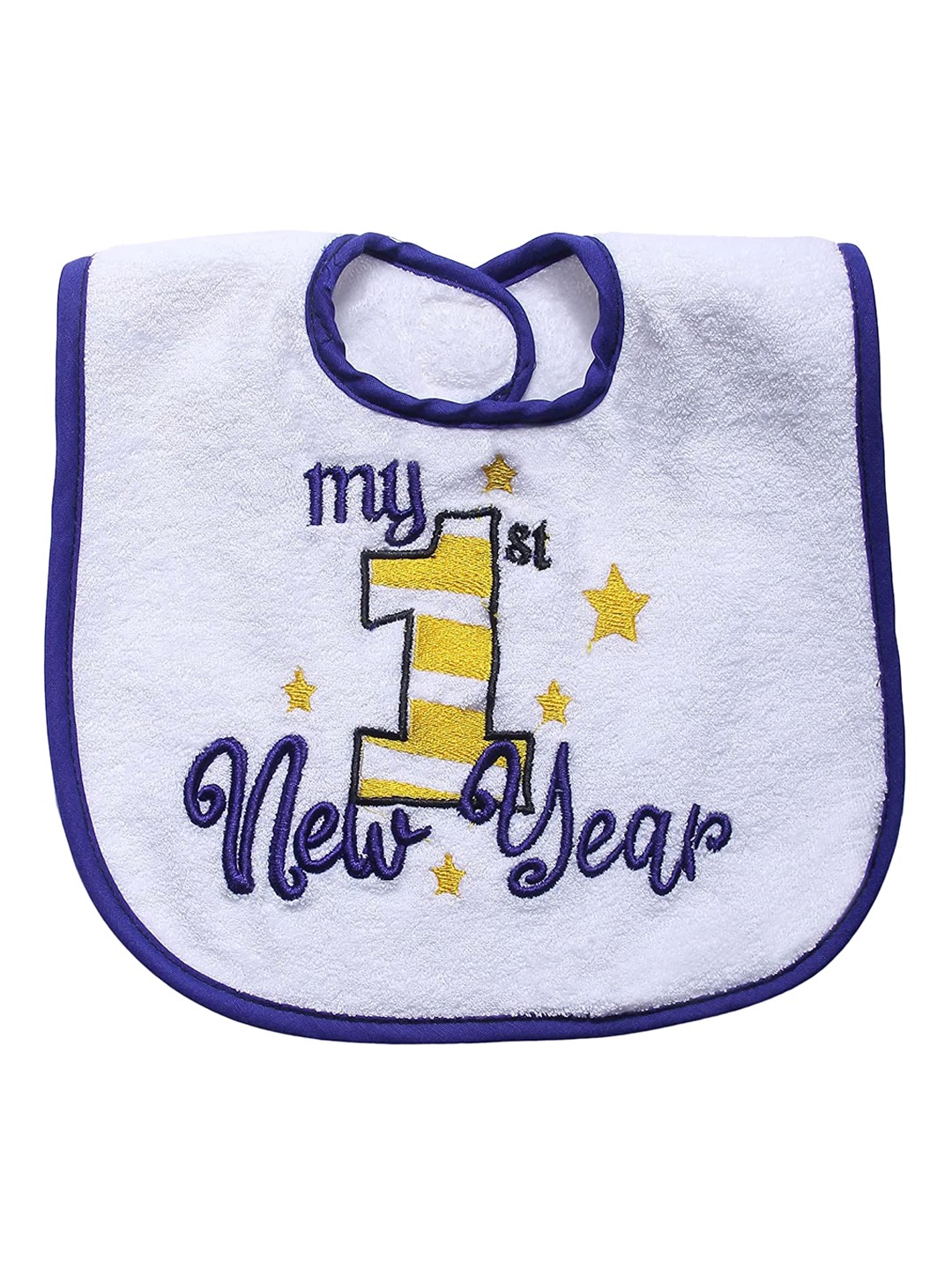 

Butterthief Infants Pack Of 5 Baby Bibs, White