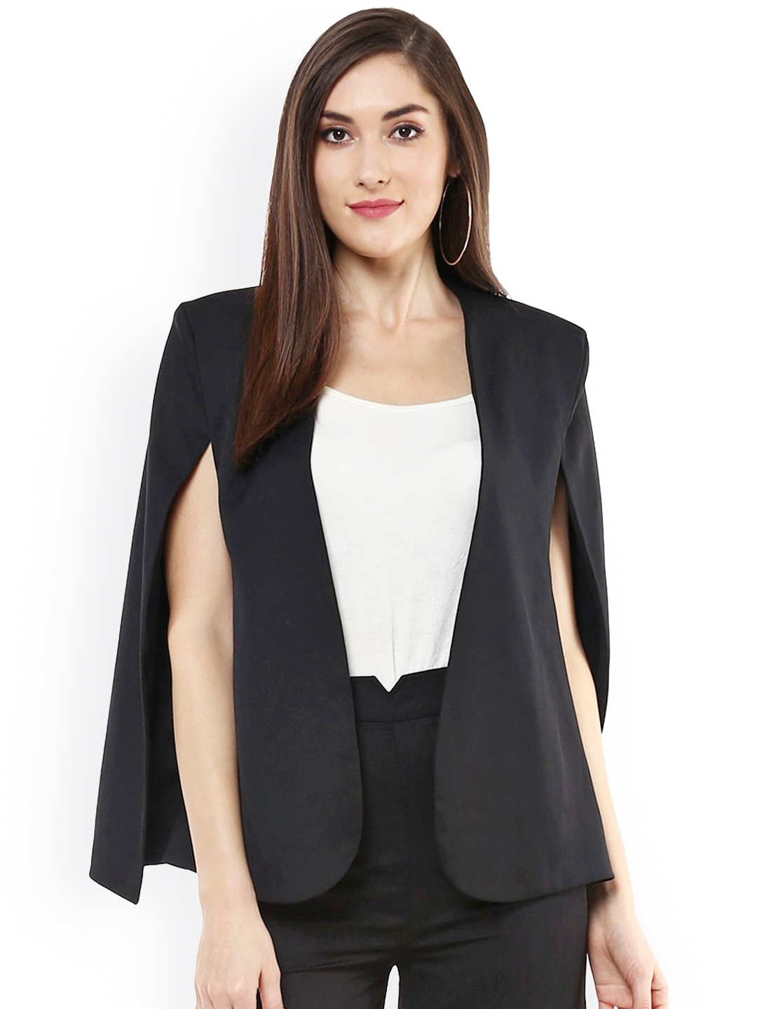 

SASSAFRAS Black Cape Jacket
