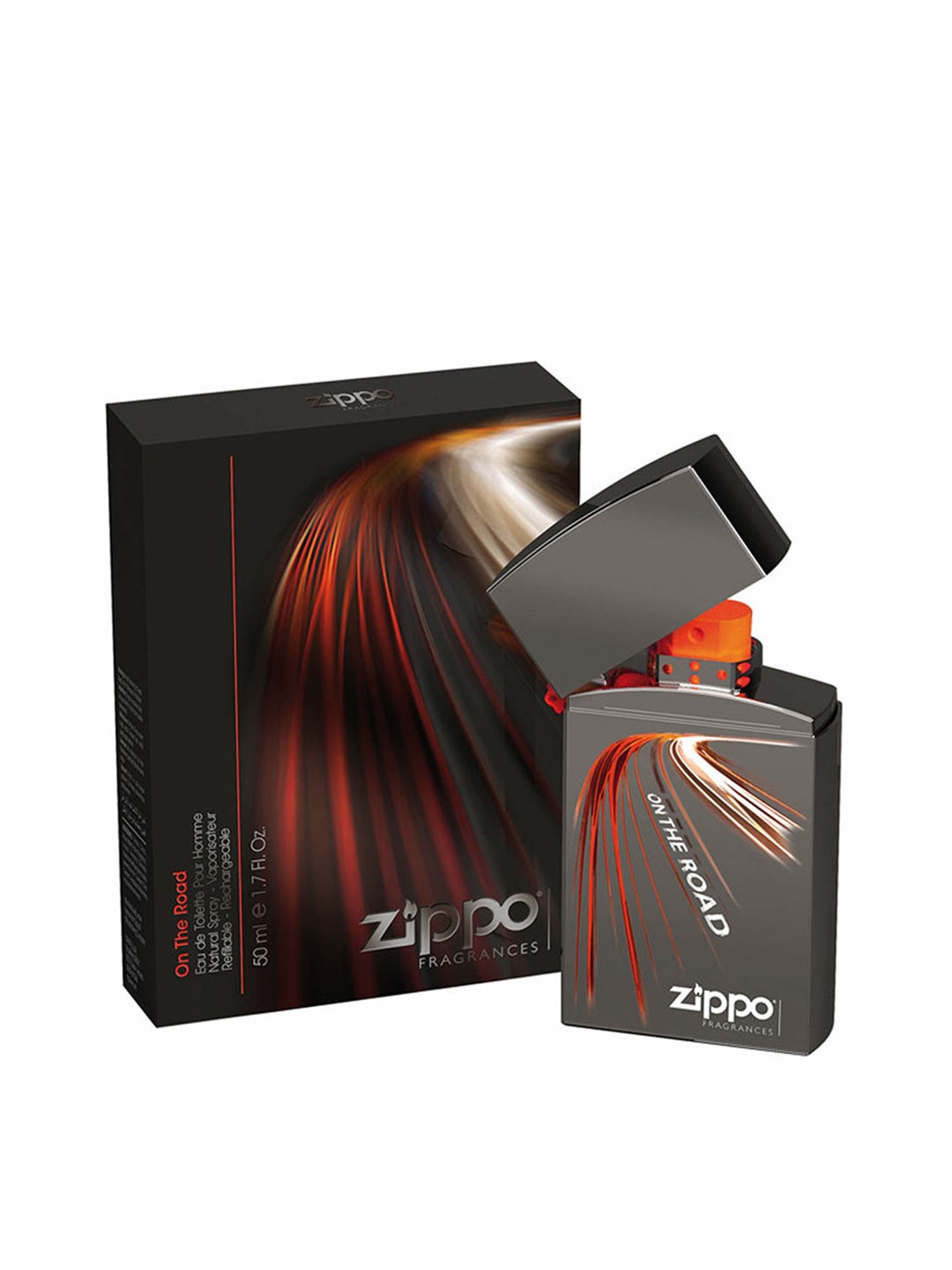 

Zippo Men On The Road Eau de Toilette 50 ml, Black