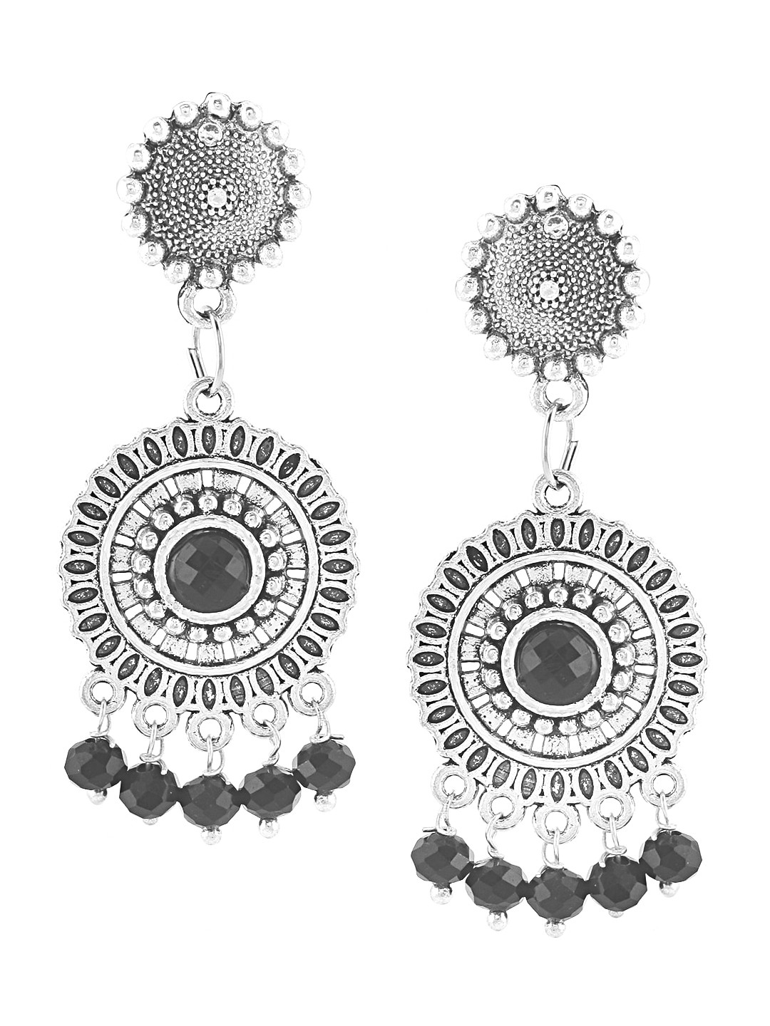 

SATCHEL Silver-Toned Classic Drop Earrings