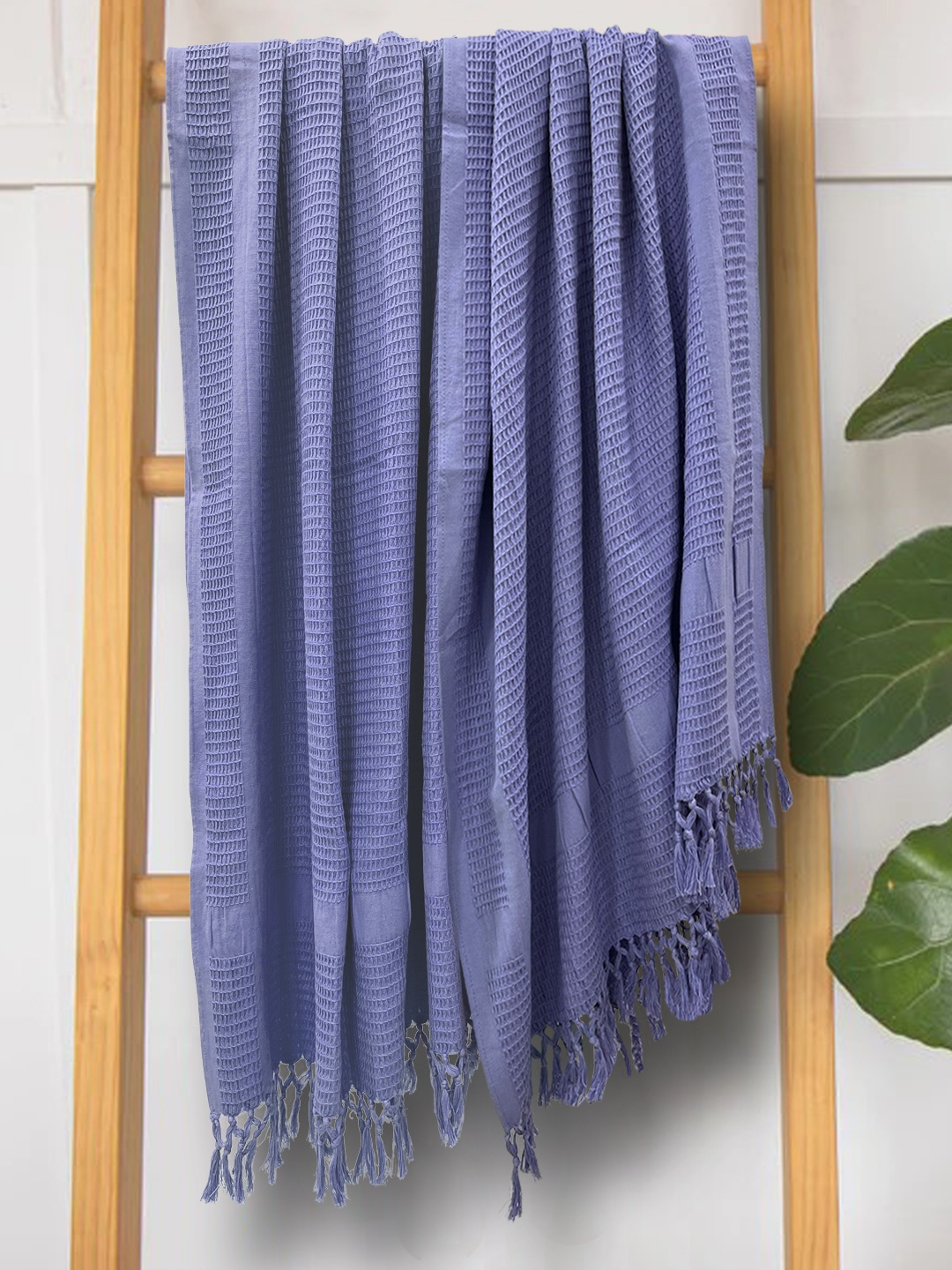 

BIANCA Purple Pack of 2 Soft Bath Towels