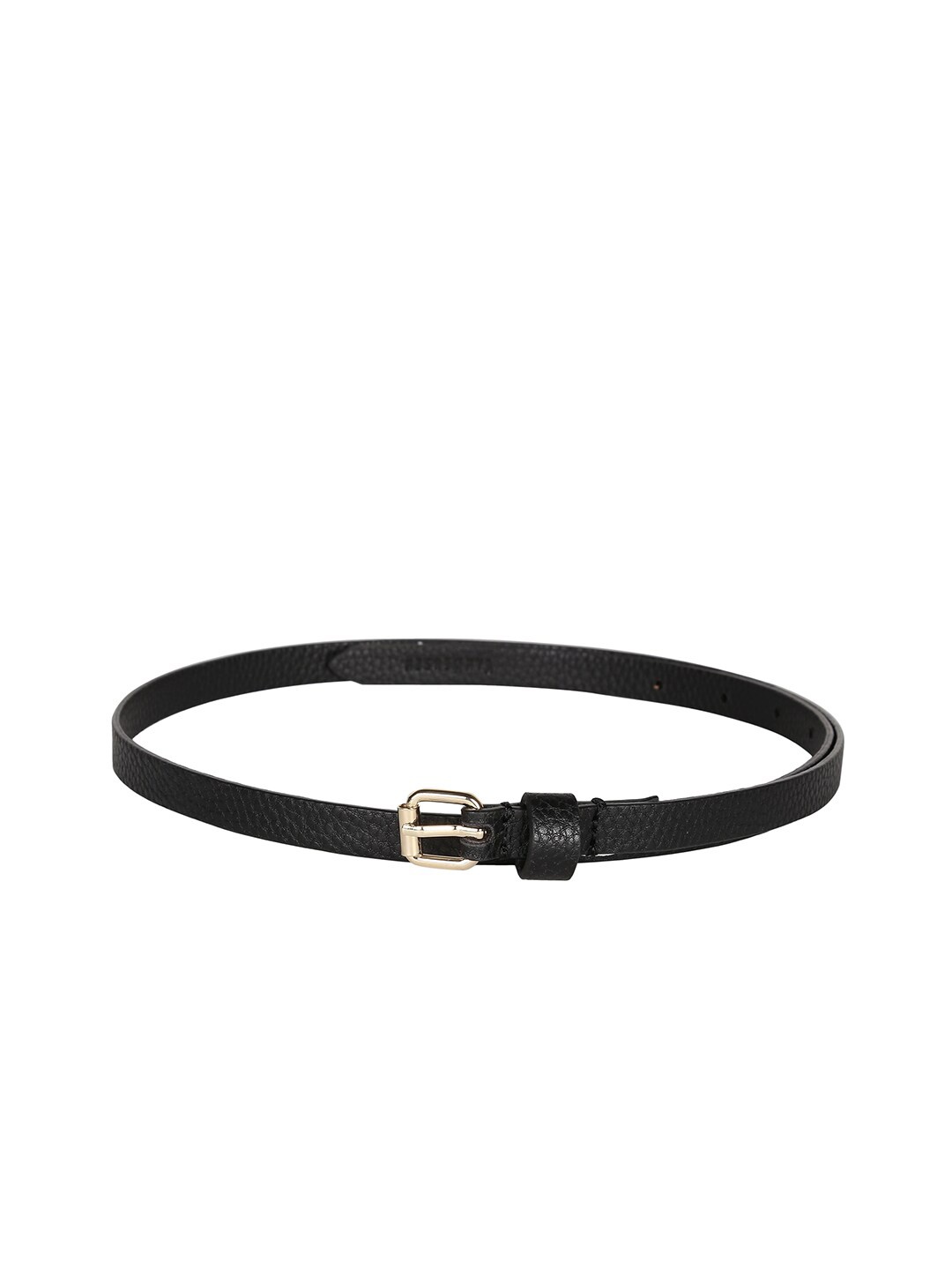 

Van Heusen Woman Women Black Textured Leather Belt