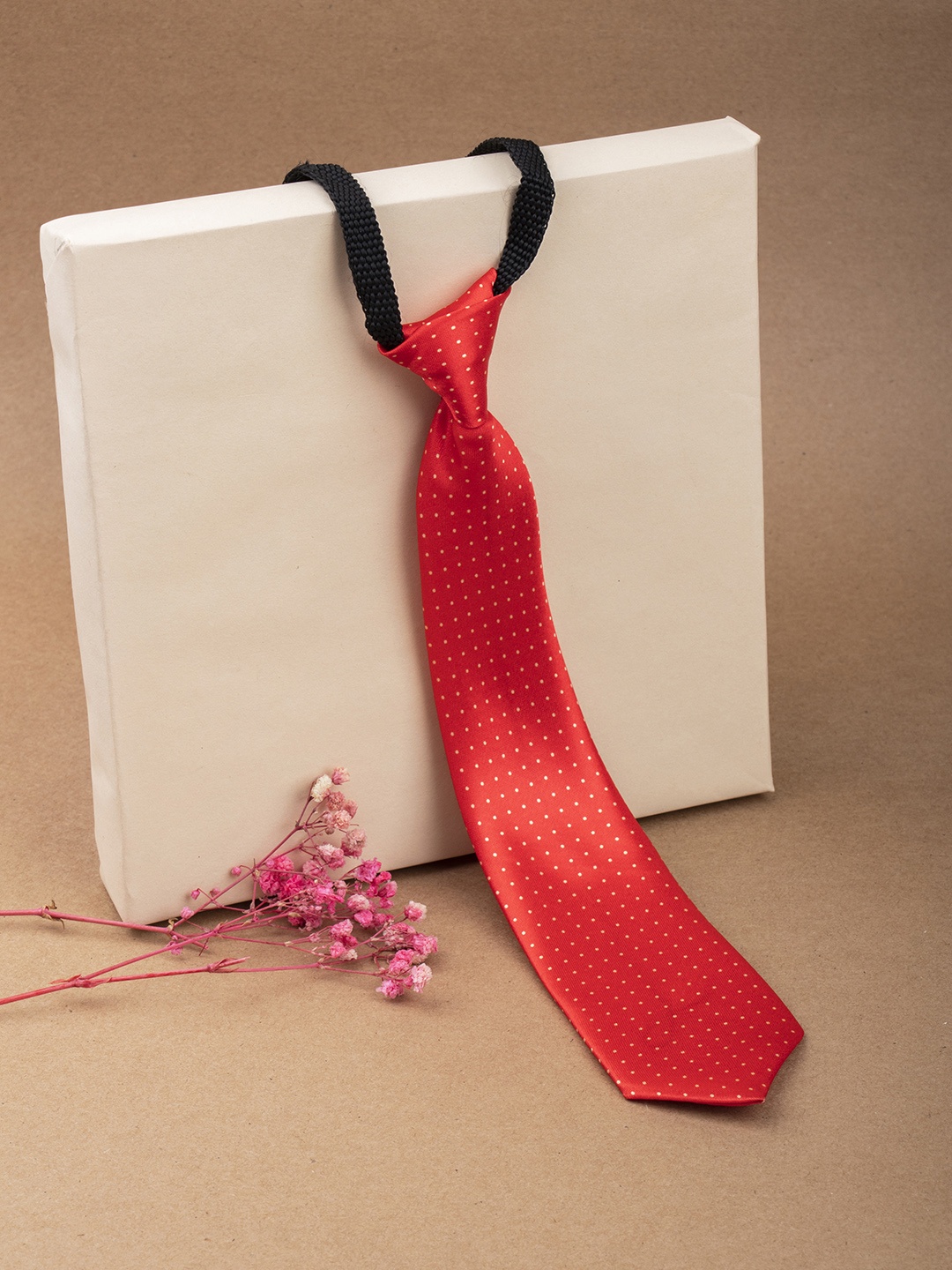 

Arendelle Boys Red Satin Adjustable Skinny Tie