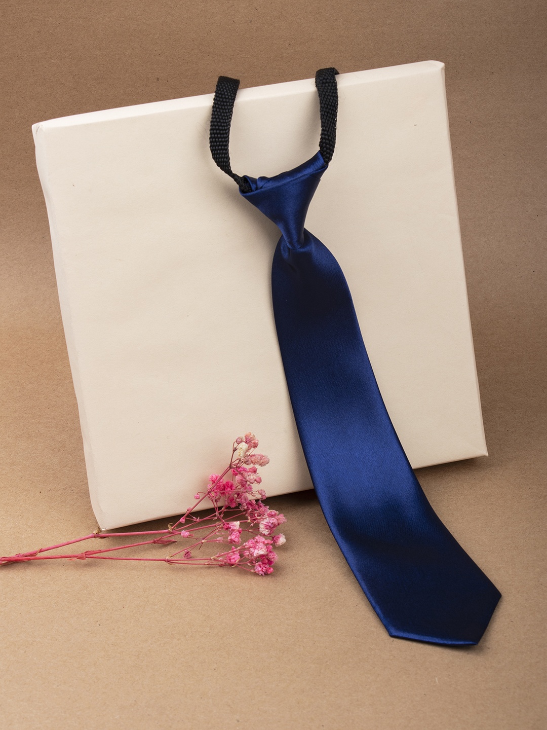 

Arendelle Boys Navy Blue Satin Adjustable Skinny Tie