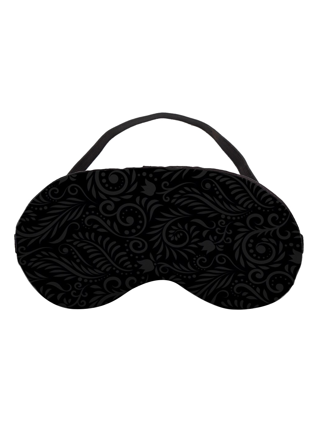

Ferosh Black Printed Pattern Eye Mask