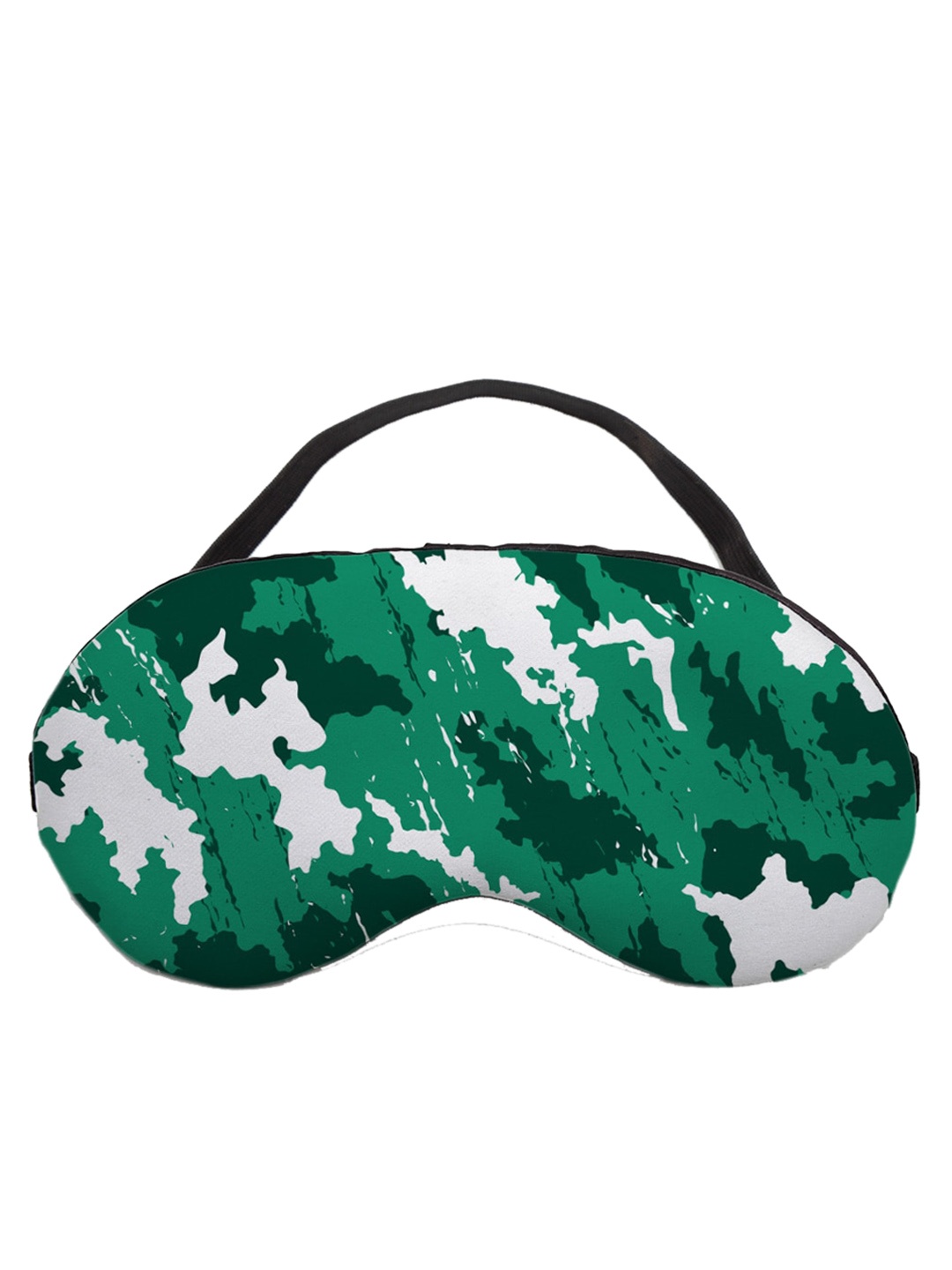 

Ferosh Green & White Pattern Eye Mask