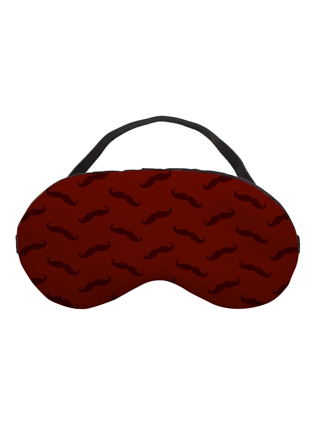 

Ferosh Men Maroon Printed Eye Mask