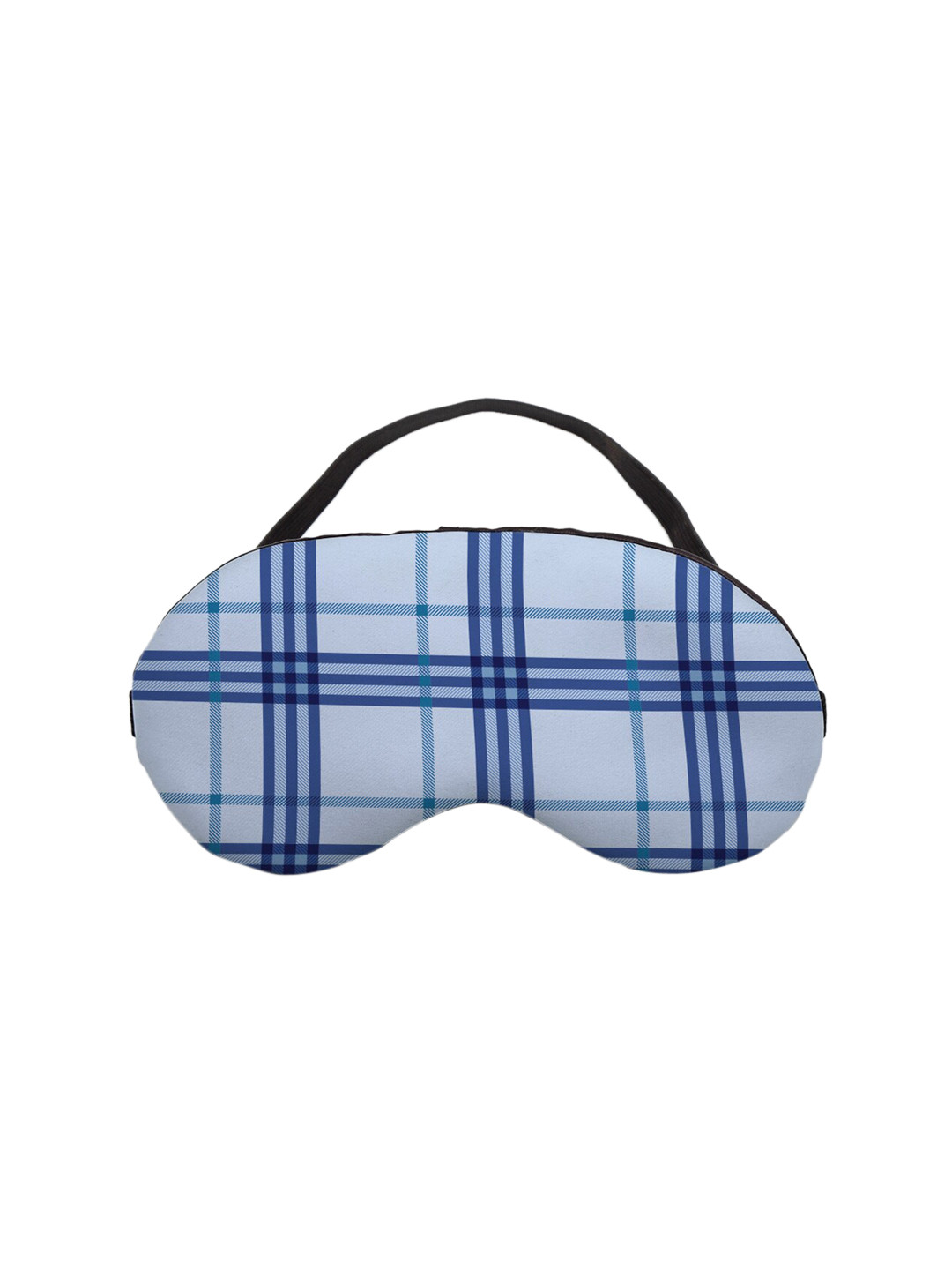 

Ferosh Men Multicolored Checks Eye Mask, Multi