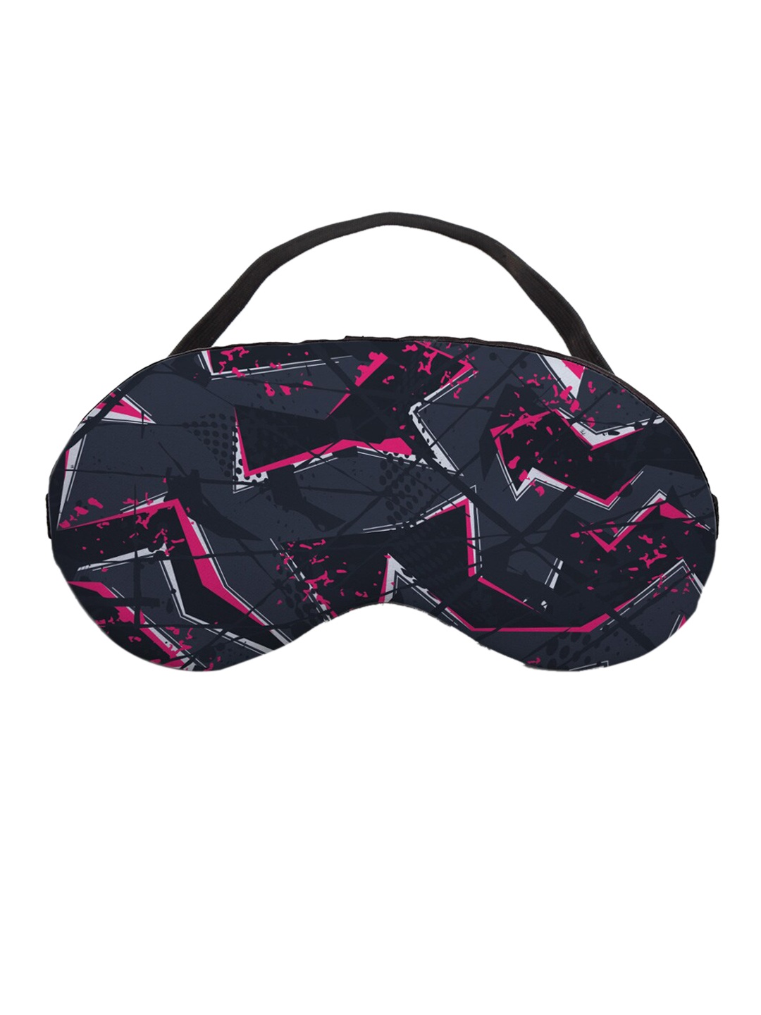 

Ferosh Men Maroon Printed Eye Mask