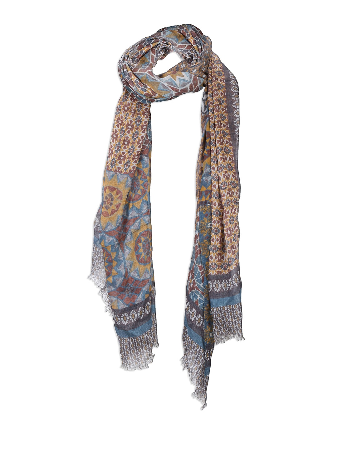 

Cloth Haus India Women Multicoloured Printed Scarf, Multi