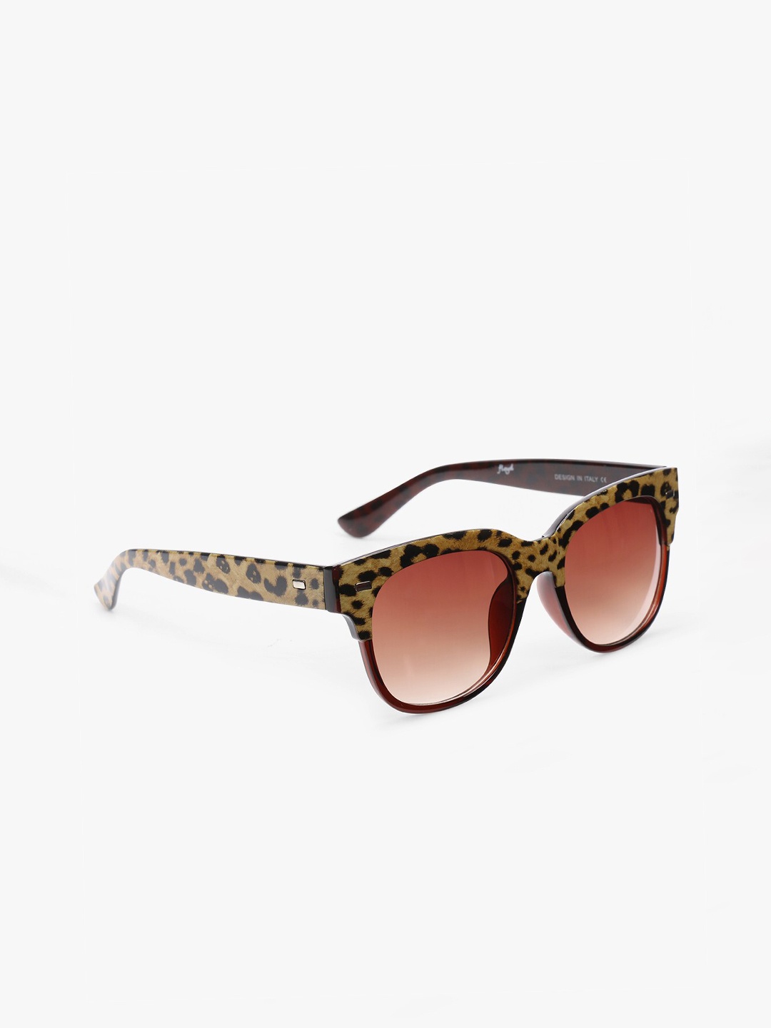 

Floyd Women Brown Lens & Brown Wayfarer Sunglasses With UV Protected Lens Z81526_Burg