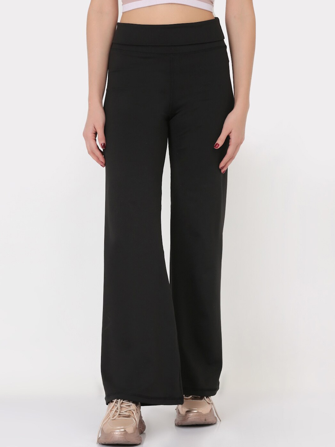 

EVERDION Women Black Trousers