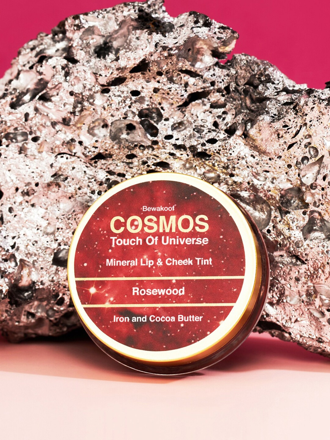 

BEWAKOOF COSMOS Mineral Lip & Cheek Tint - Rosewood, Red