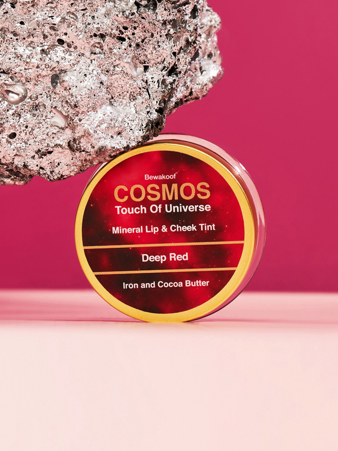 

BEWAKOOF COSMOS Mineral Lip & Cheek Tint - Deep Red