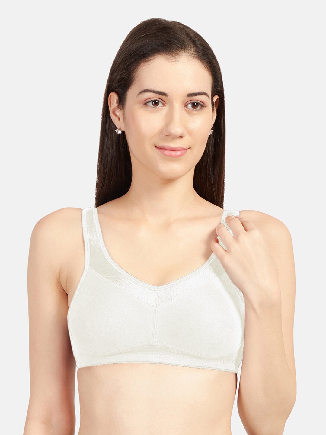 

Sonari White Non-Padded T-Shirt Bra Bra